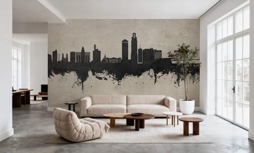 Omaha Nebraska Skyline Concrete