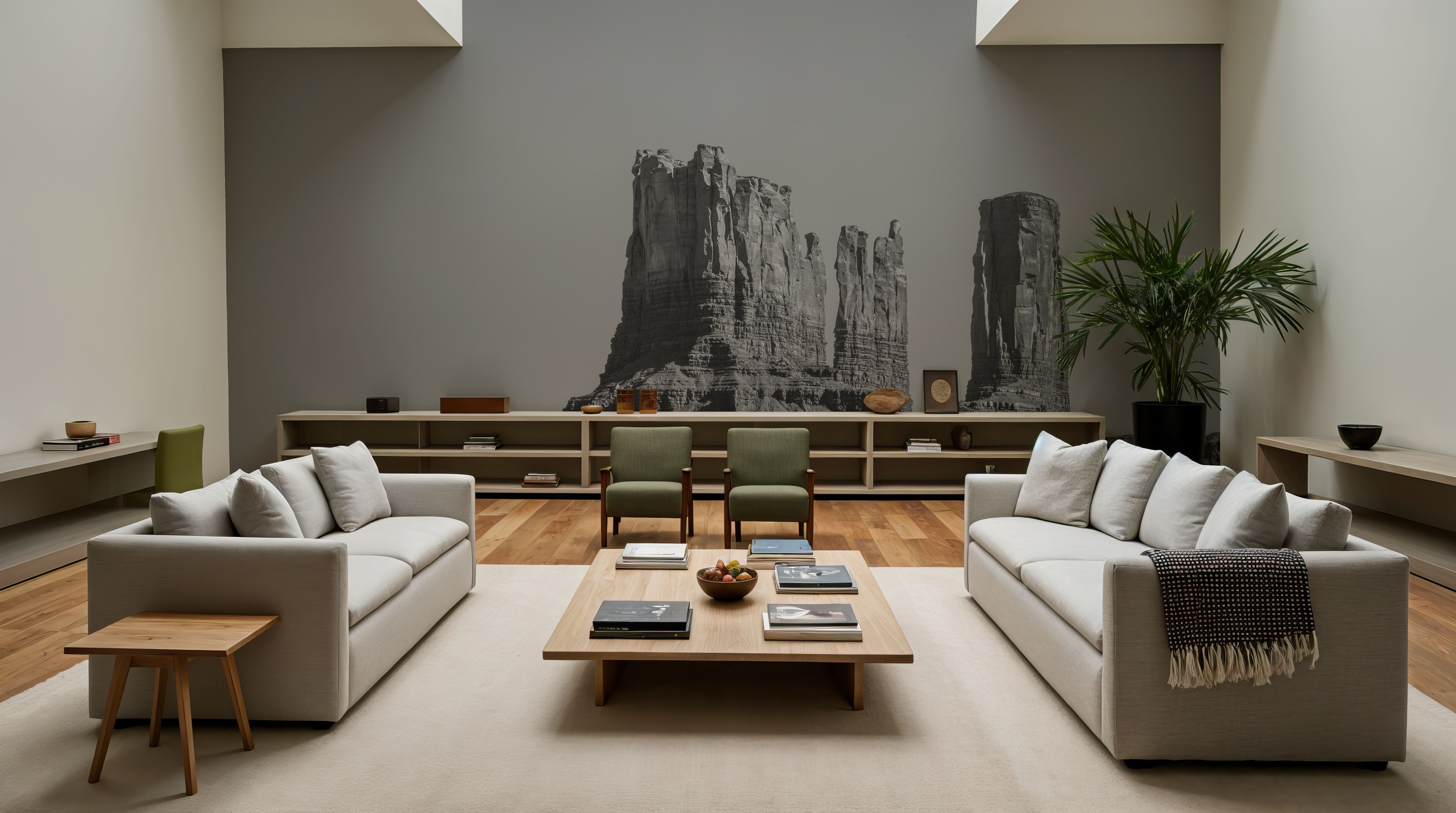 Monument Valley II BW