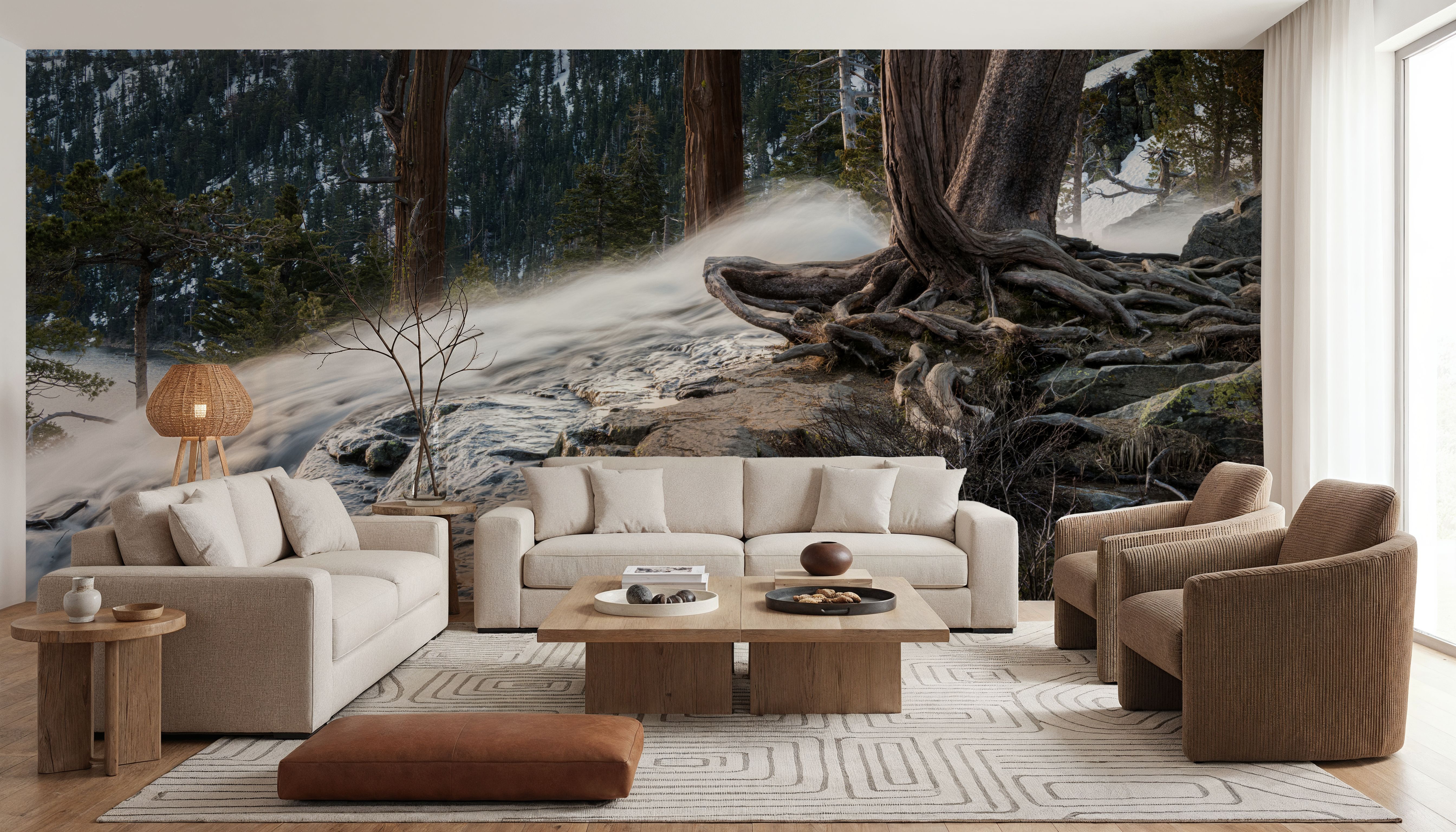 Lower Eagle Falls, Tapeten