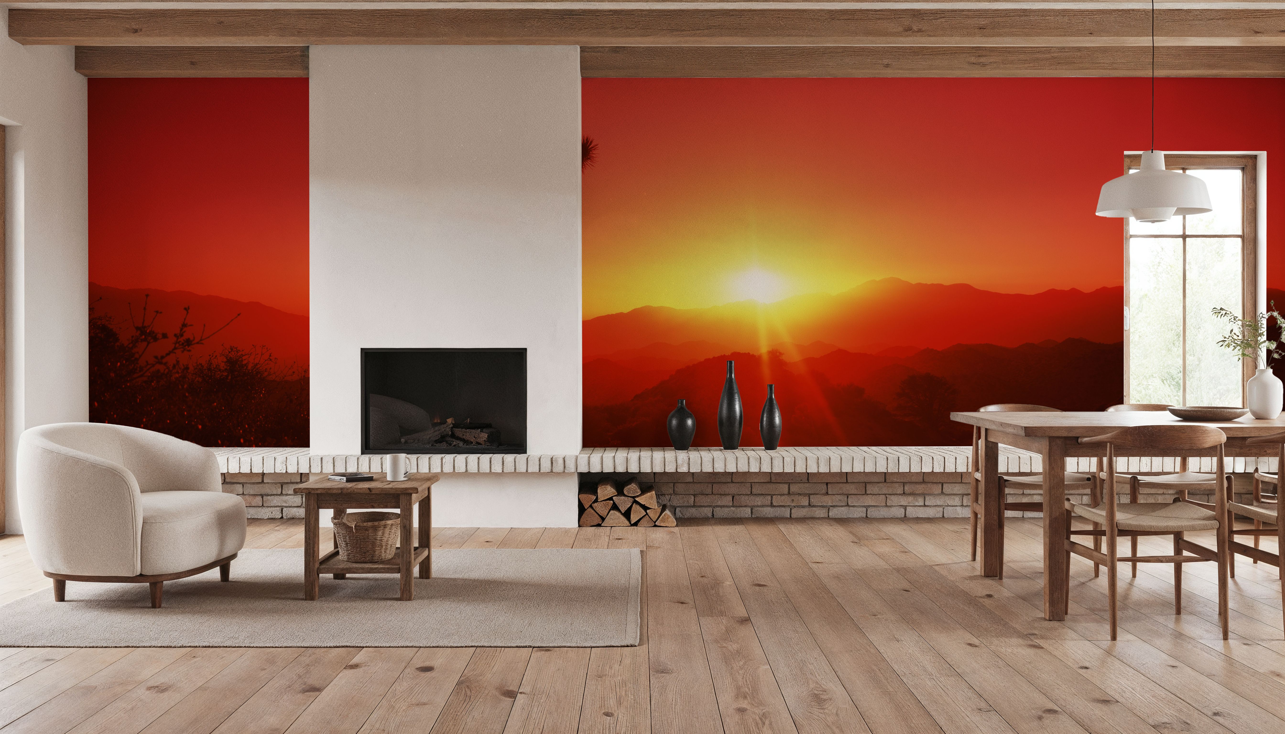 Desert Flame Joshua Tree, Wallpaper