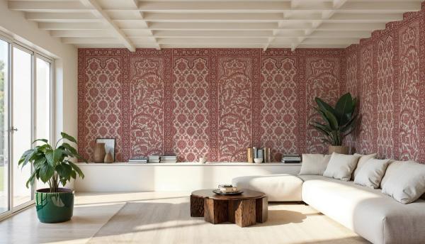 Wallpaper for pool houses – custom-sized | Wallism