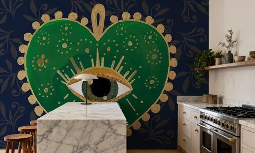 Evil Eye Heart