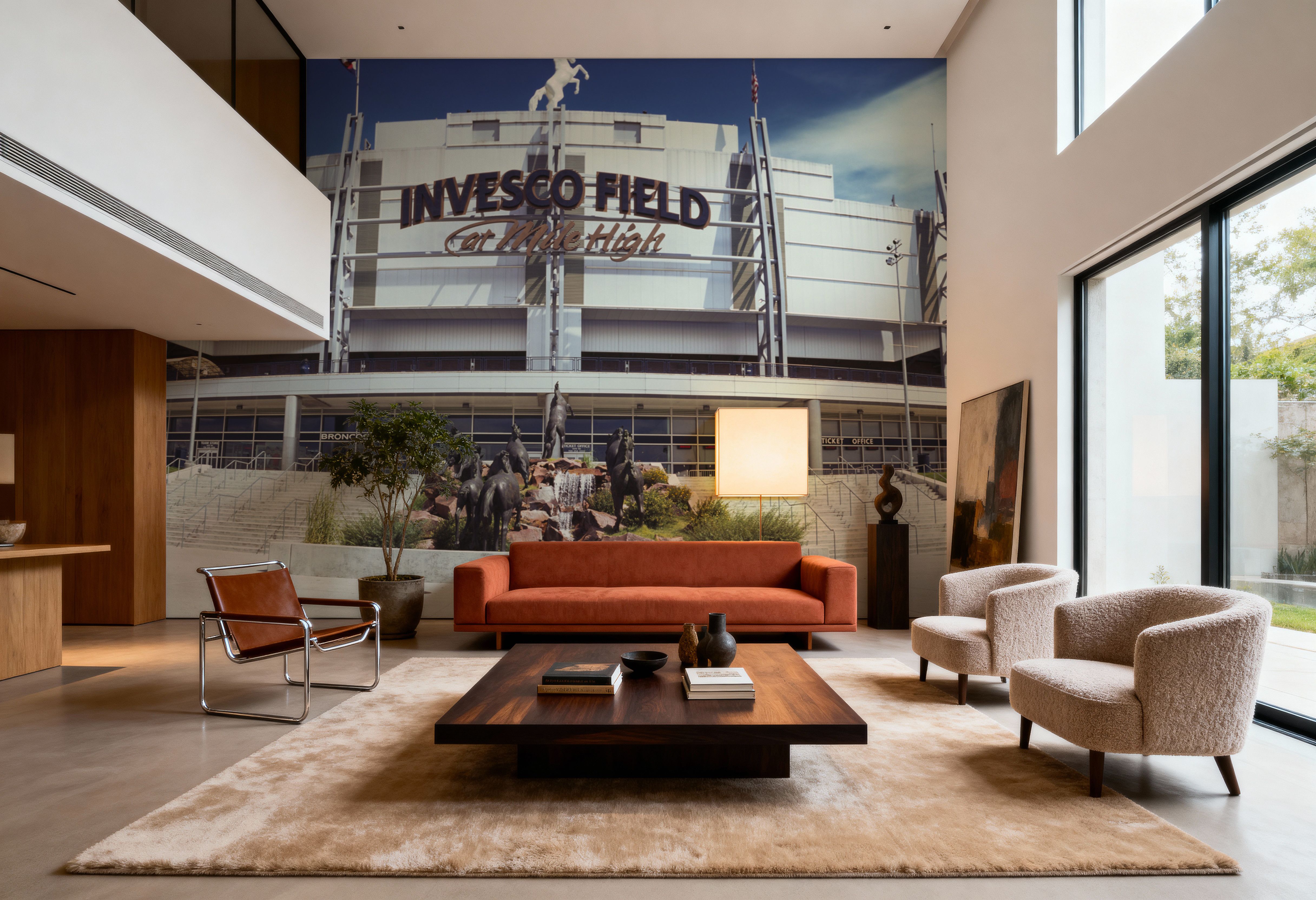 Mile High Stadium Bronco