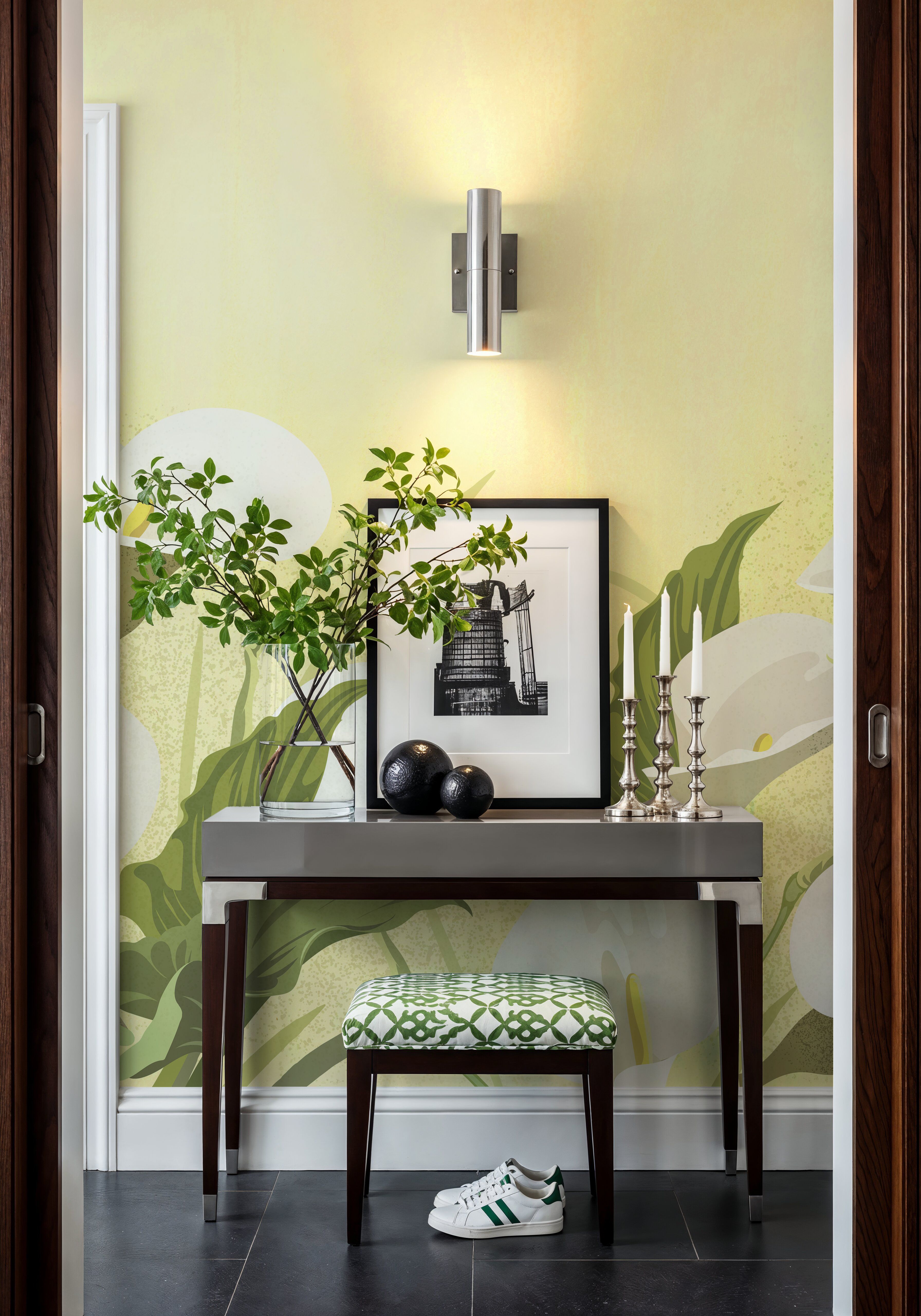 Cala Lily, Yellow Wash