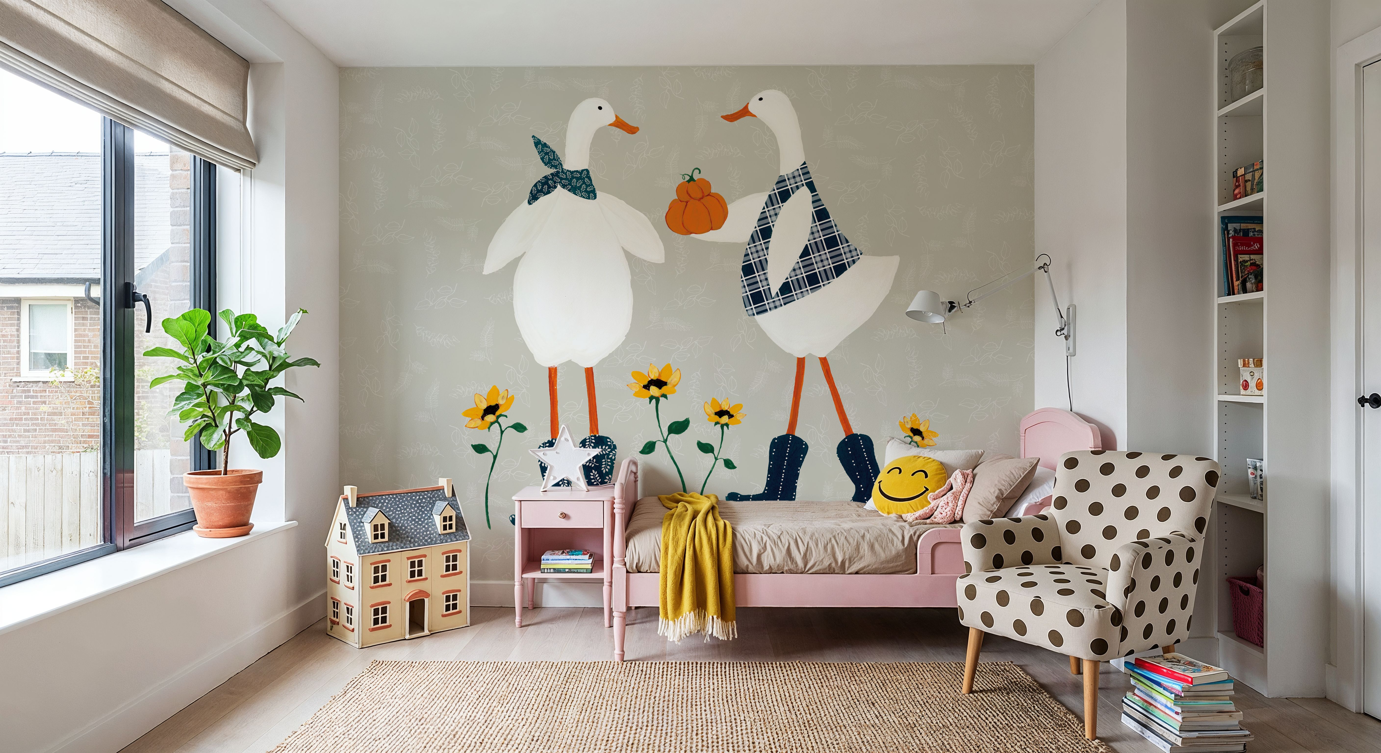 Ducks in the Pumpkin Patch VIII