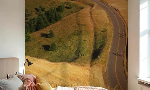 Cycling Through Golden Hills