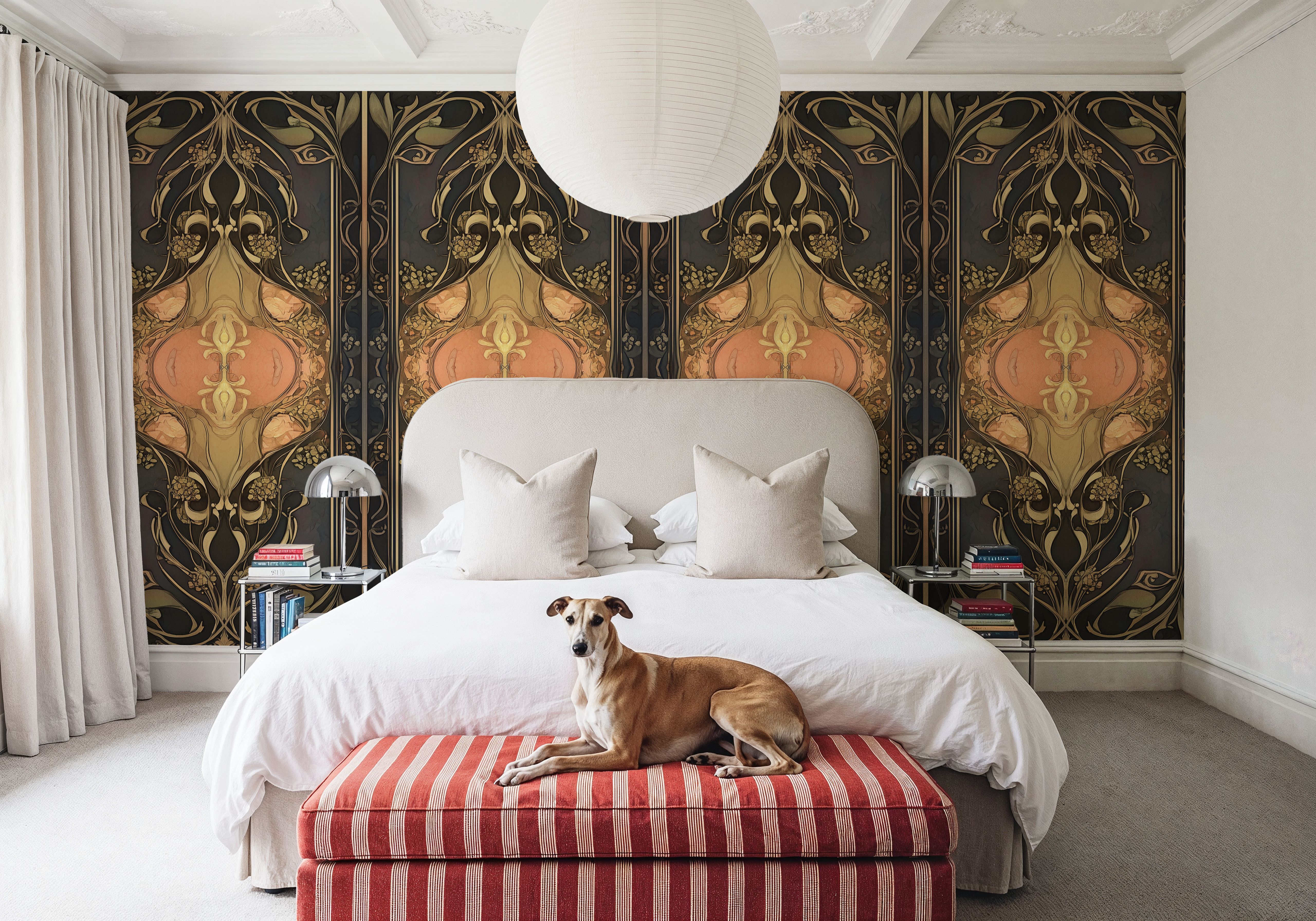 Art Noveau I Earthly, Wallpaper