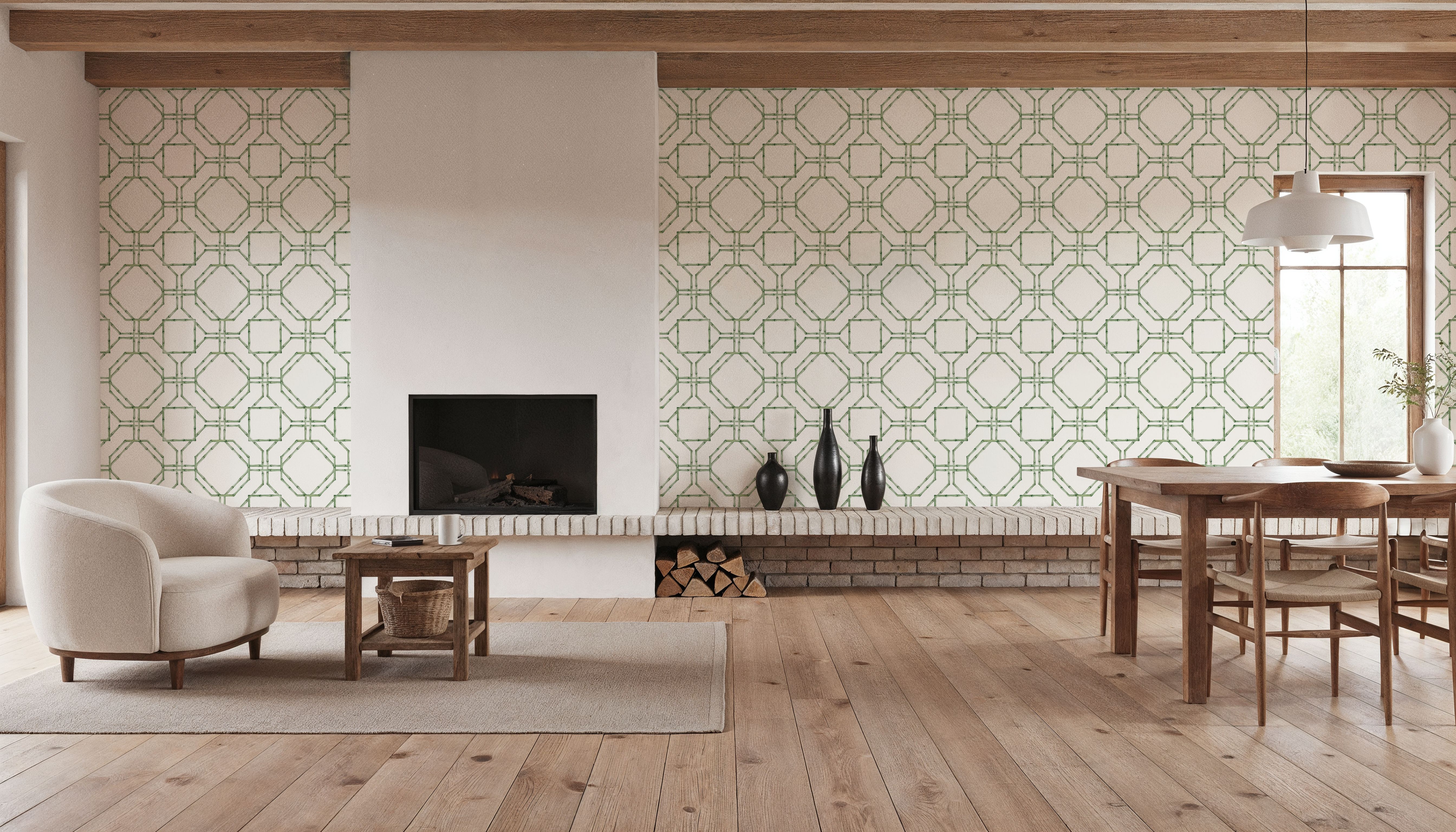 Bamboo Lattice, Green