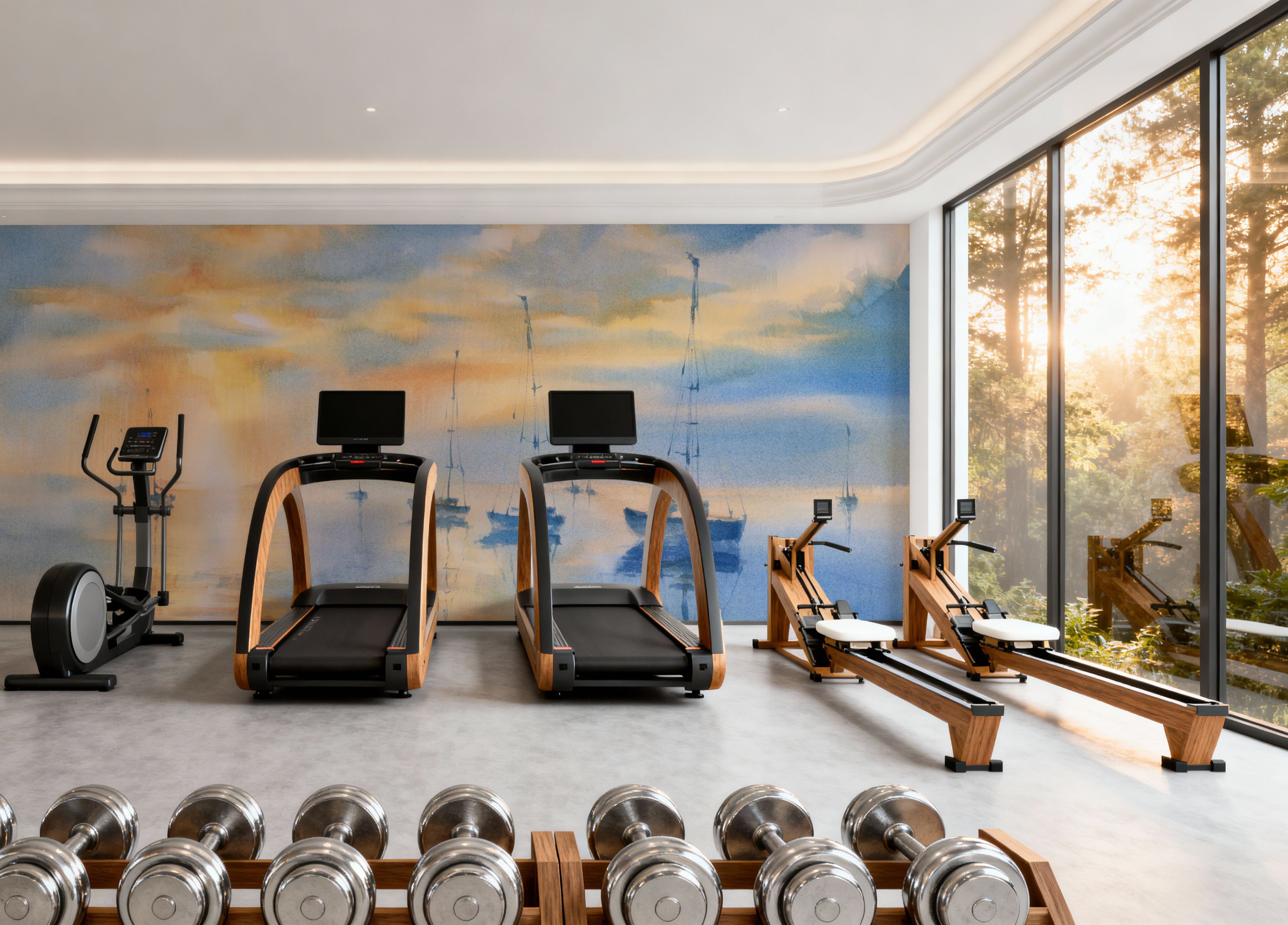 Golden Harbor, Wallpaper