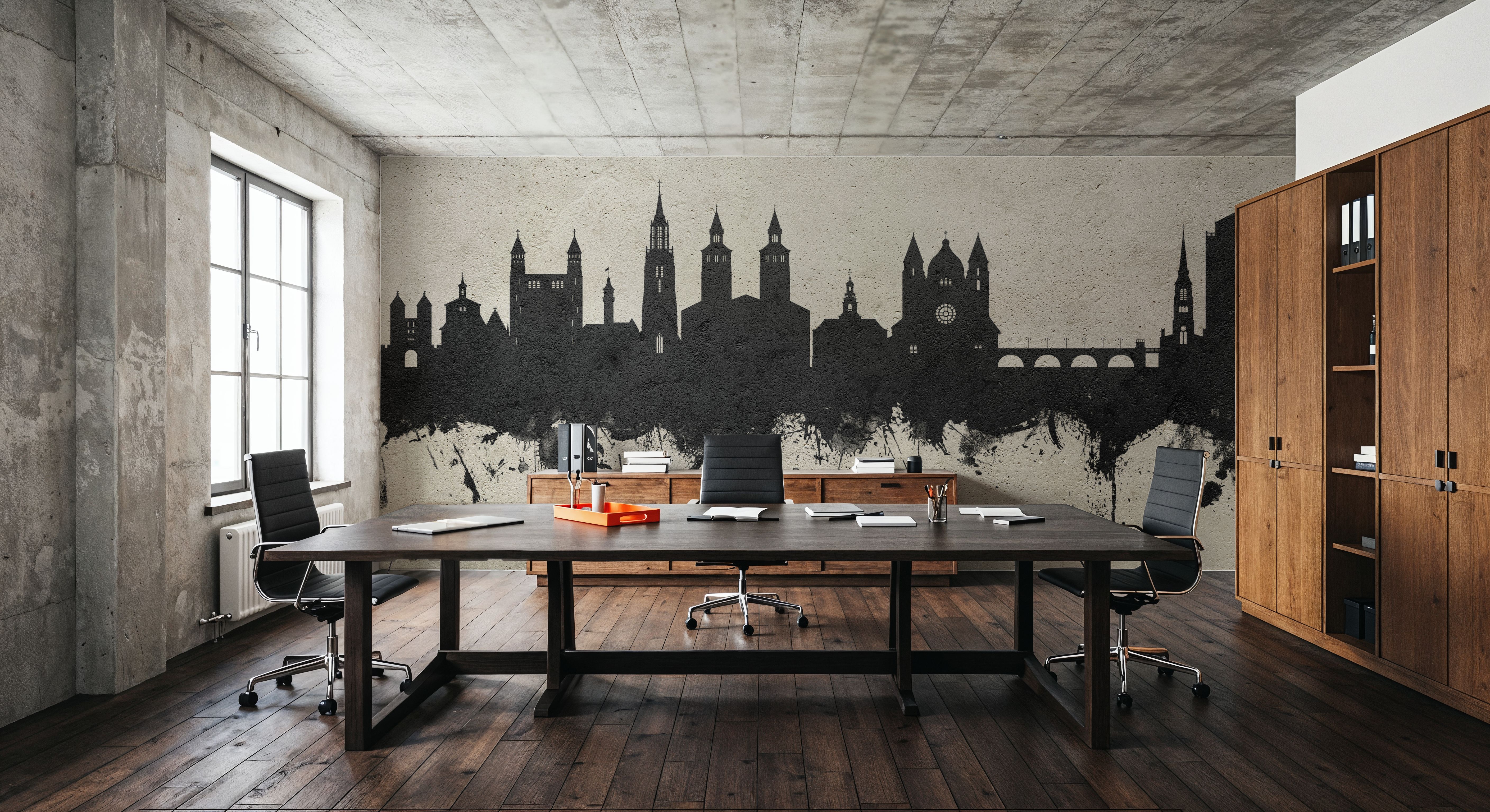 Maastricht The Netherlands Skyline Concrete