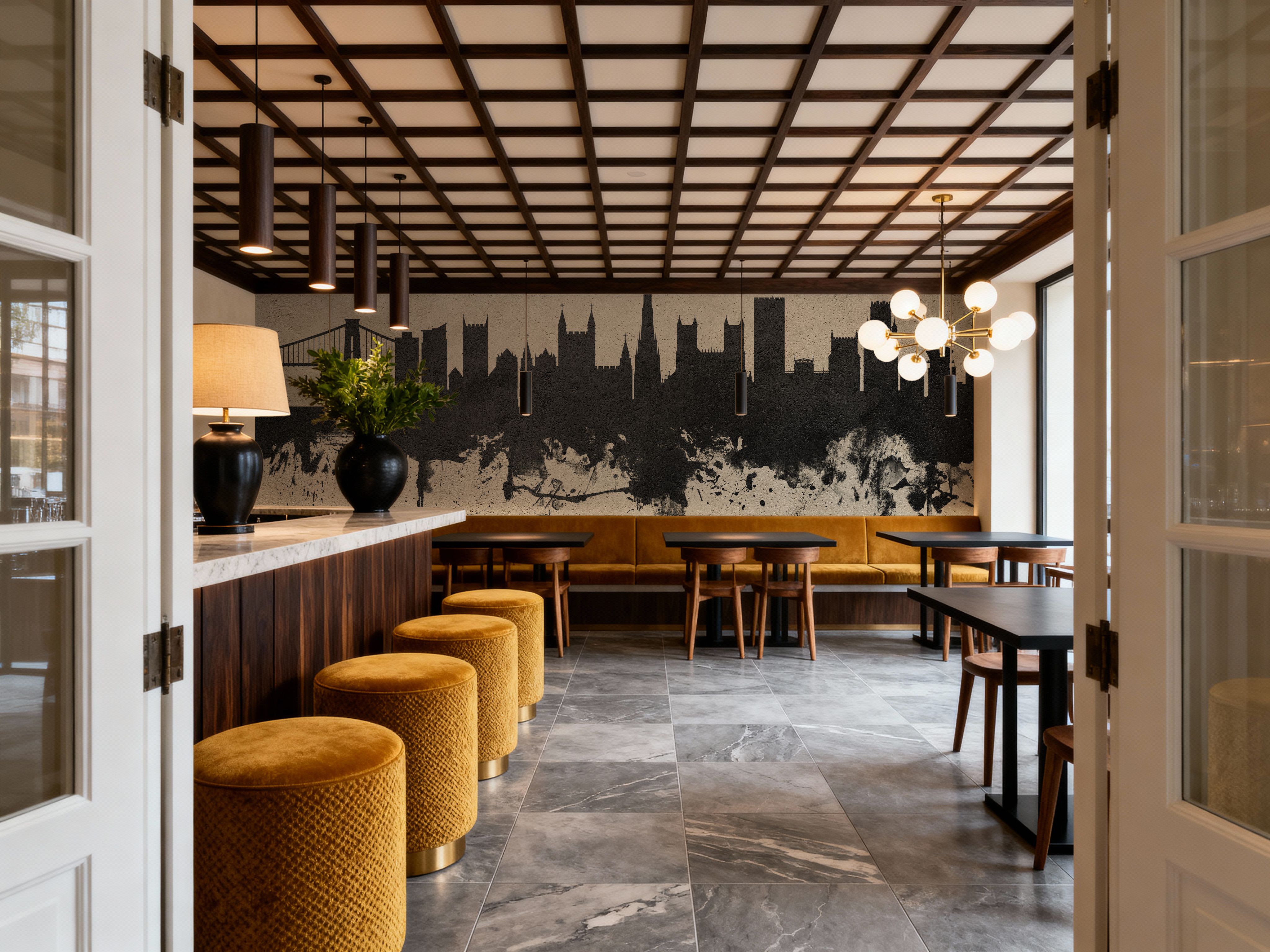 Bristol England Skyline Concrete