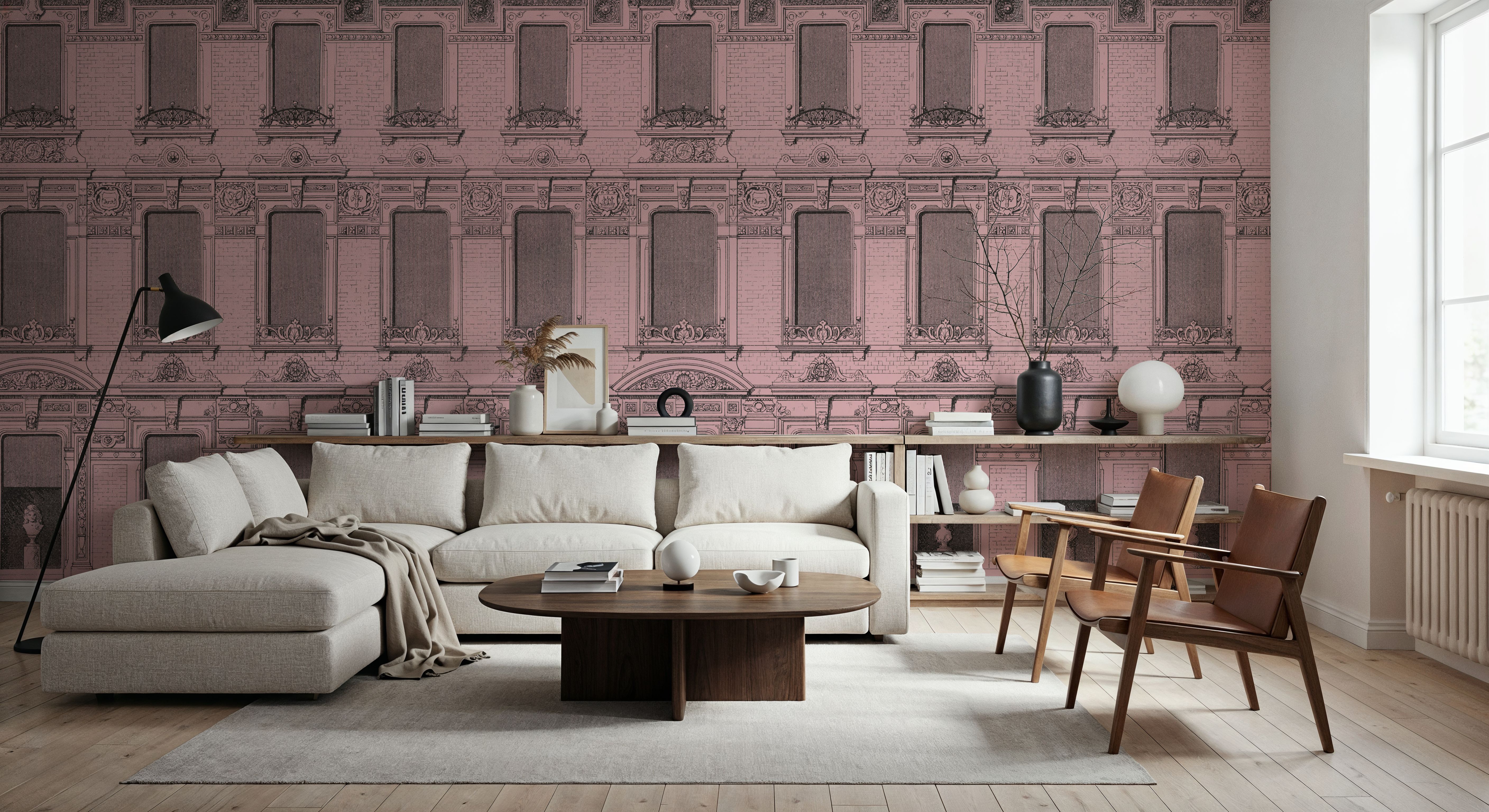 Vintage Facade, Pink