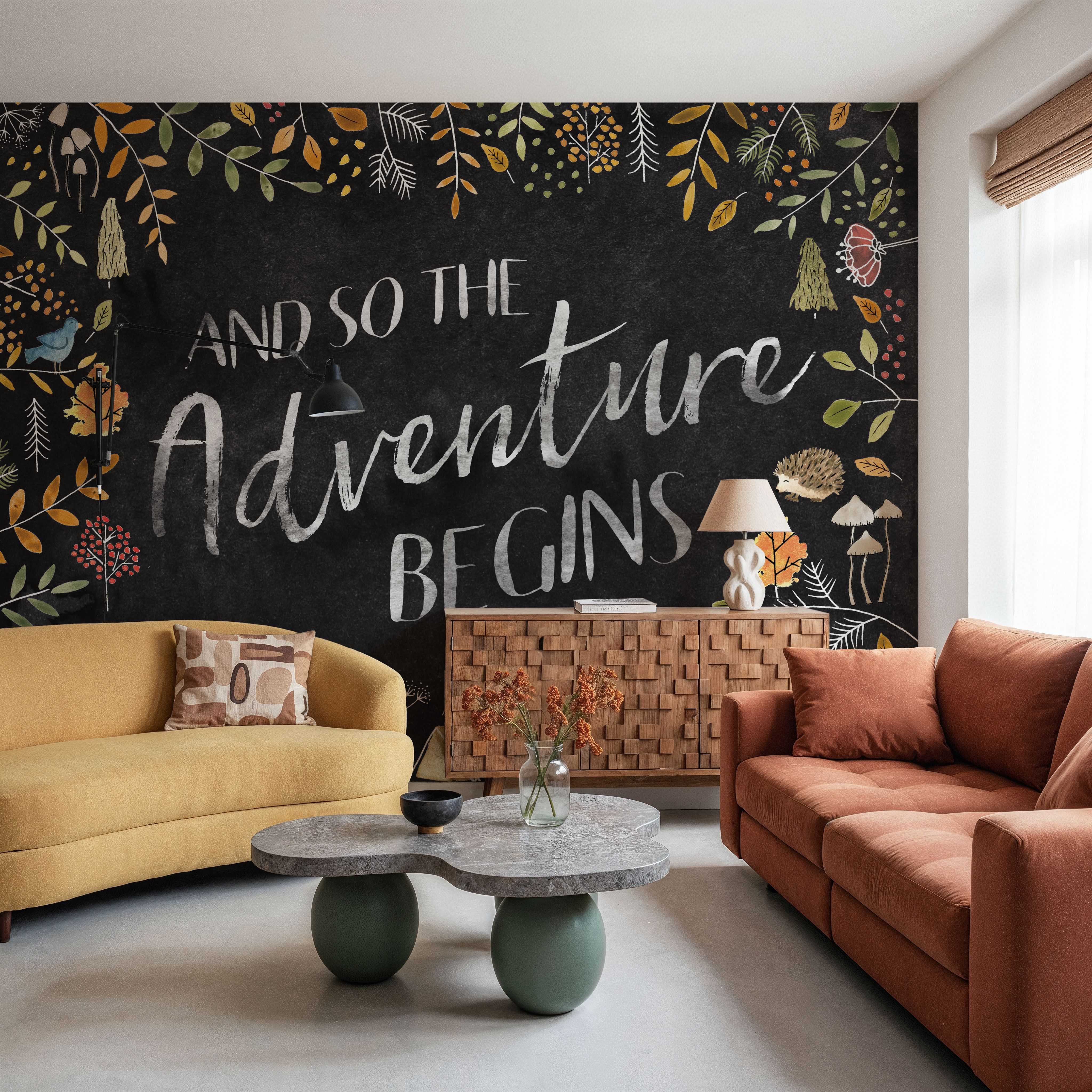 Woodland Whimsy I Black