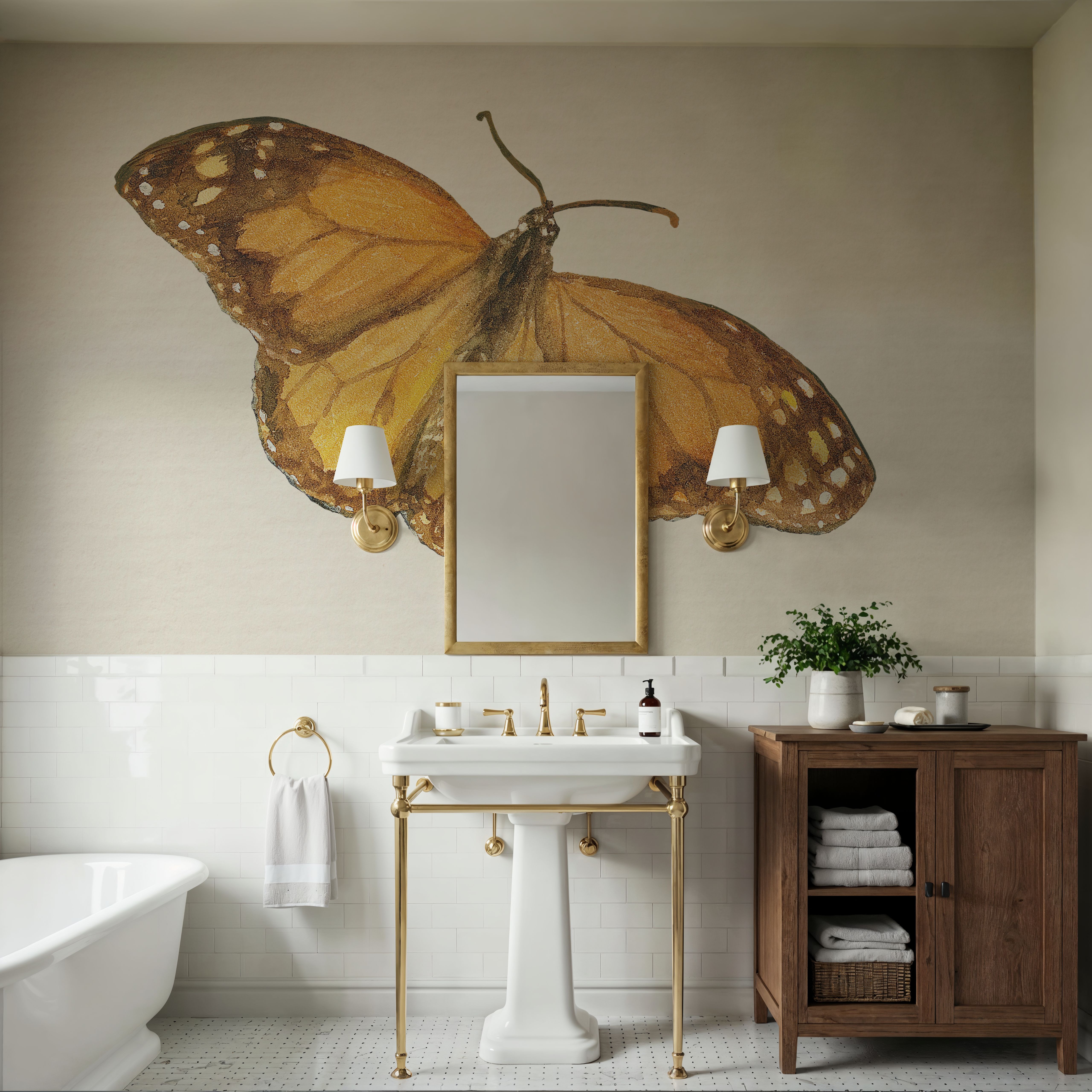 Honeybloom Butterfly III