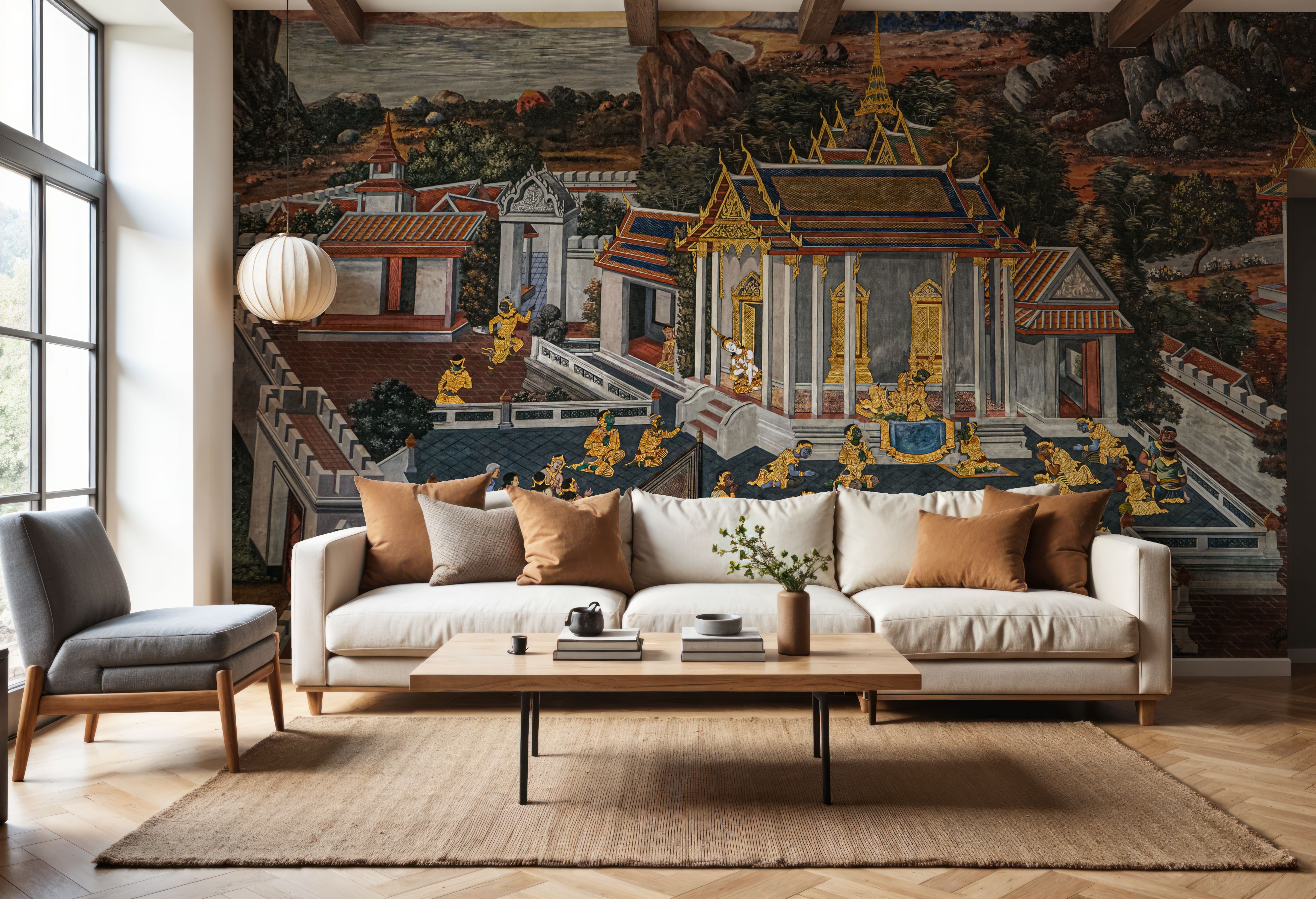 Ramayama, Thai Painting