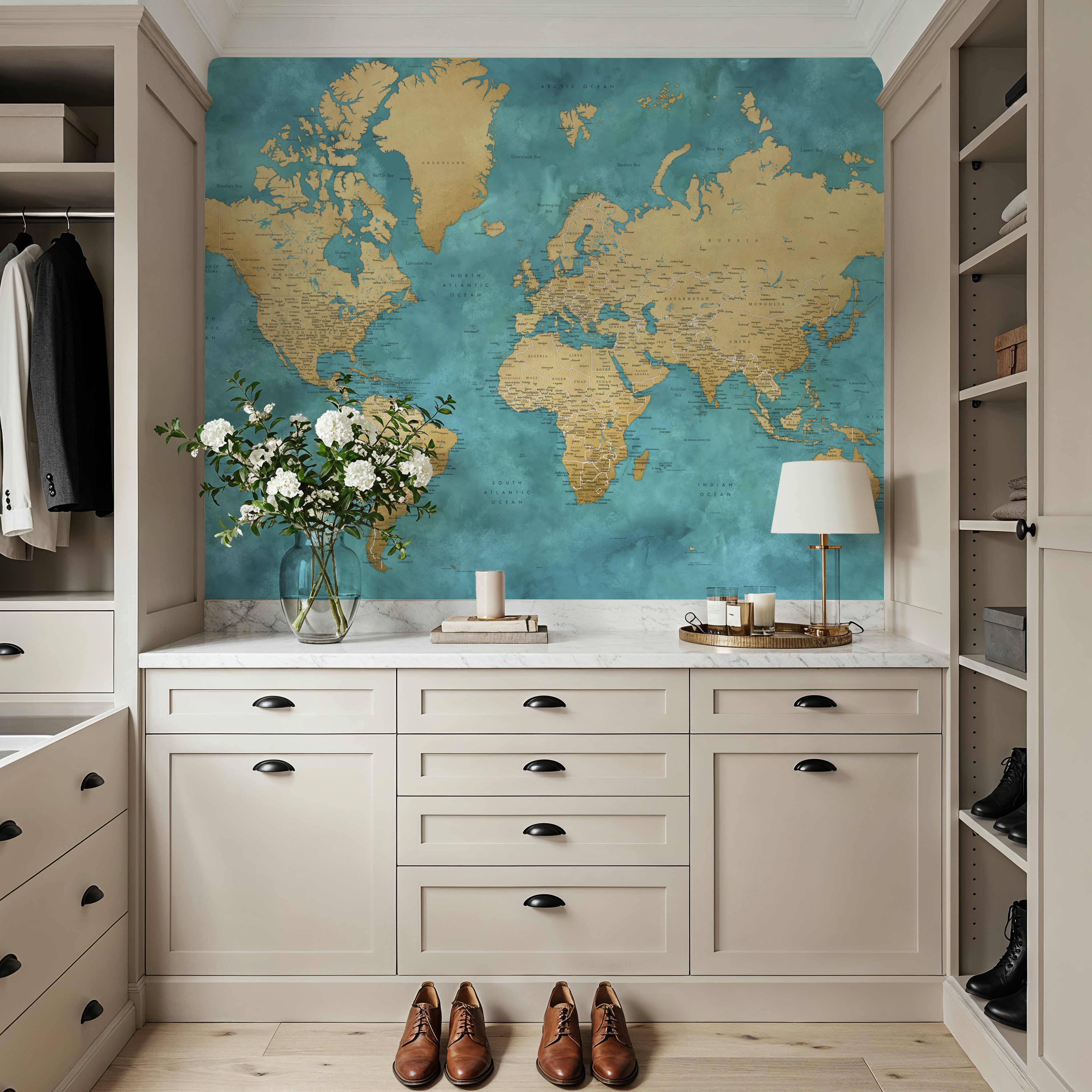 World Map Cities - Lexy