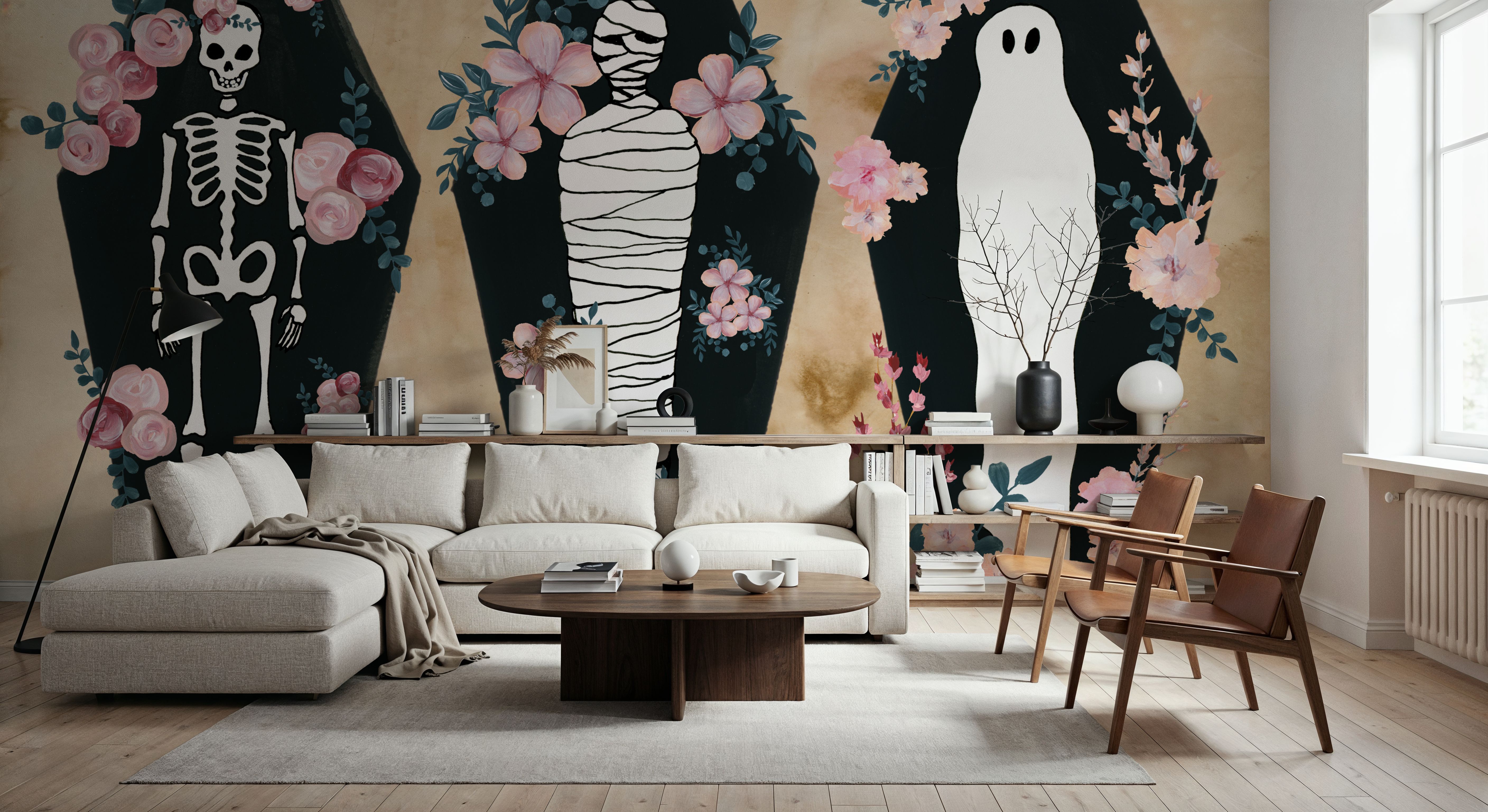 Death Becomes Her, Wallpaper