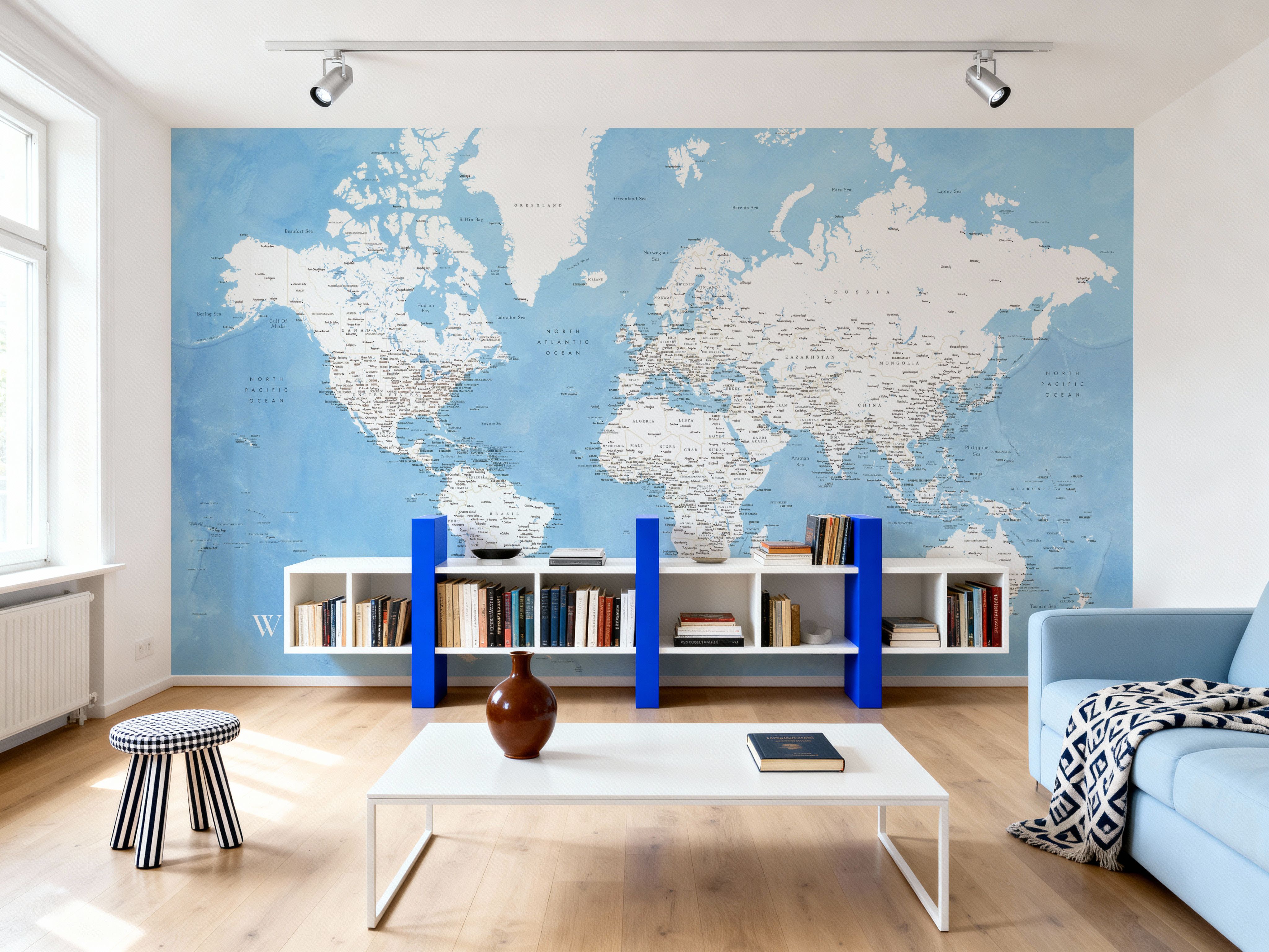 World Map Cities - Naolin