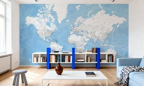 World Map Cities - Naolin