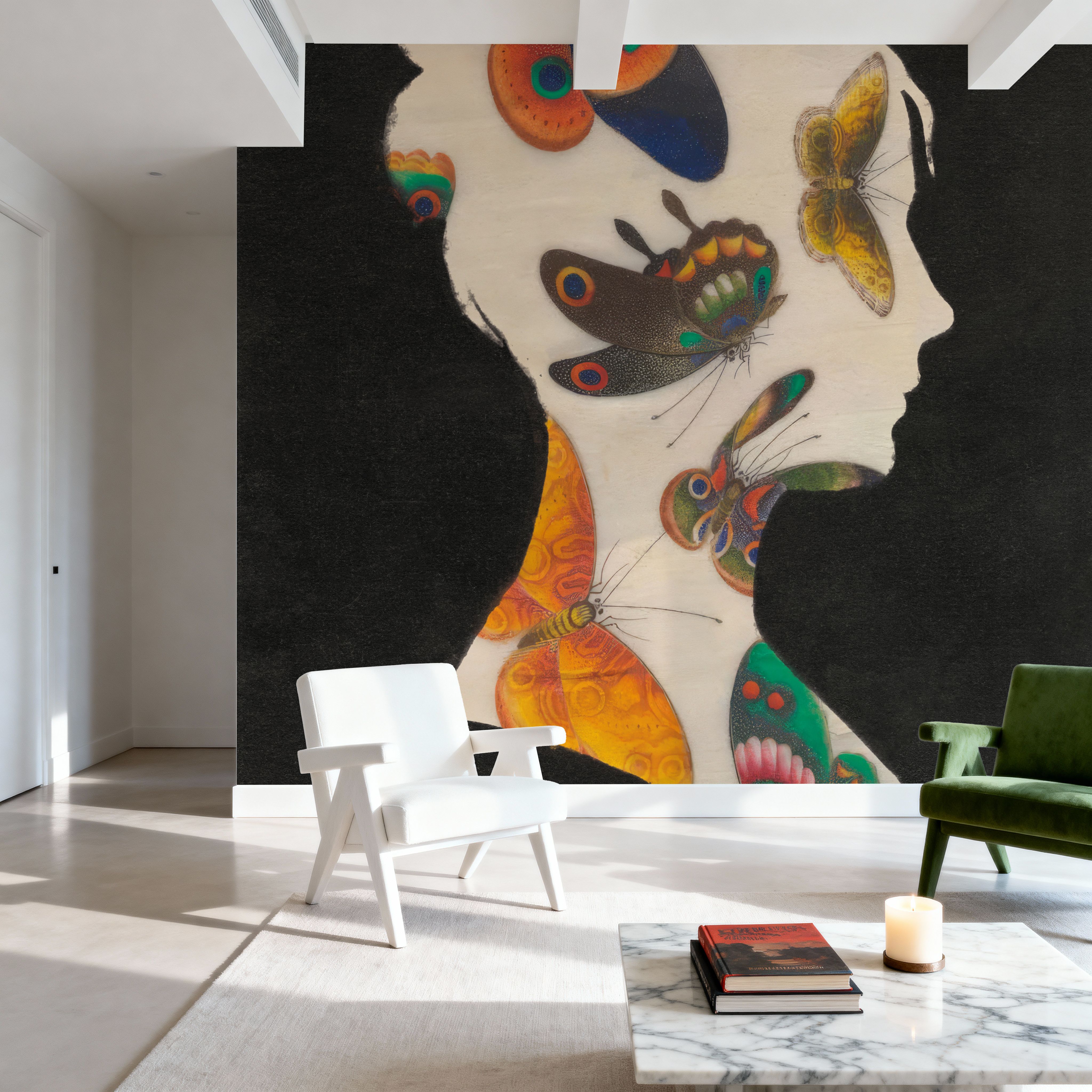 Butterfly Silhouette I