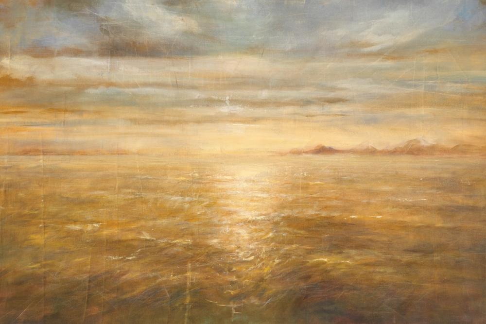 Serene Sea I Gold
