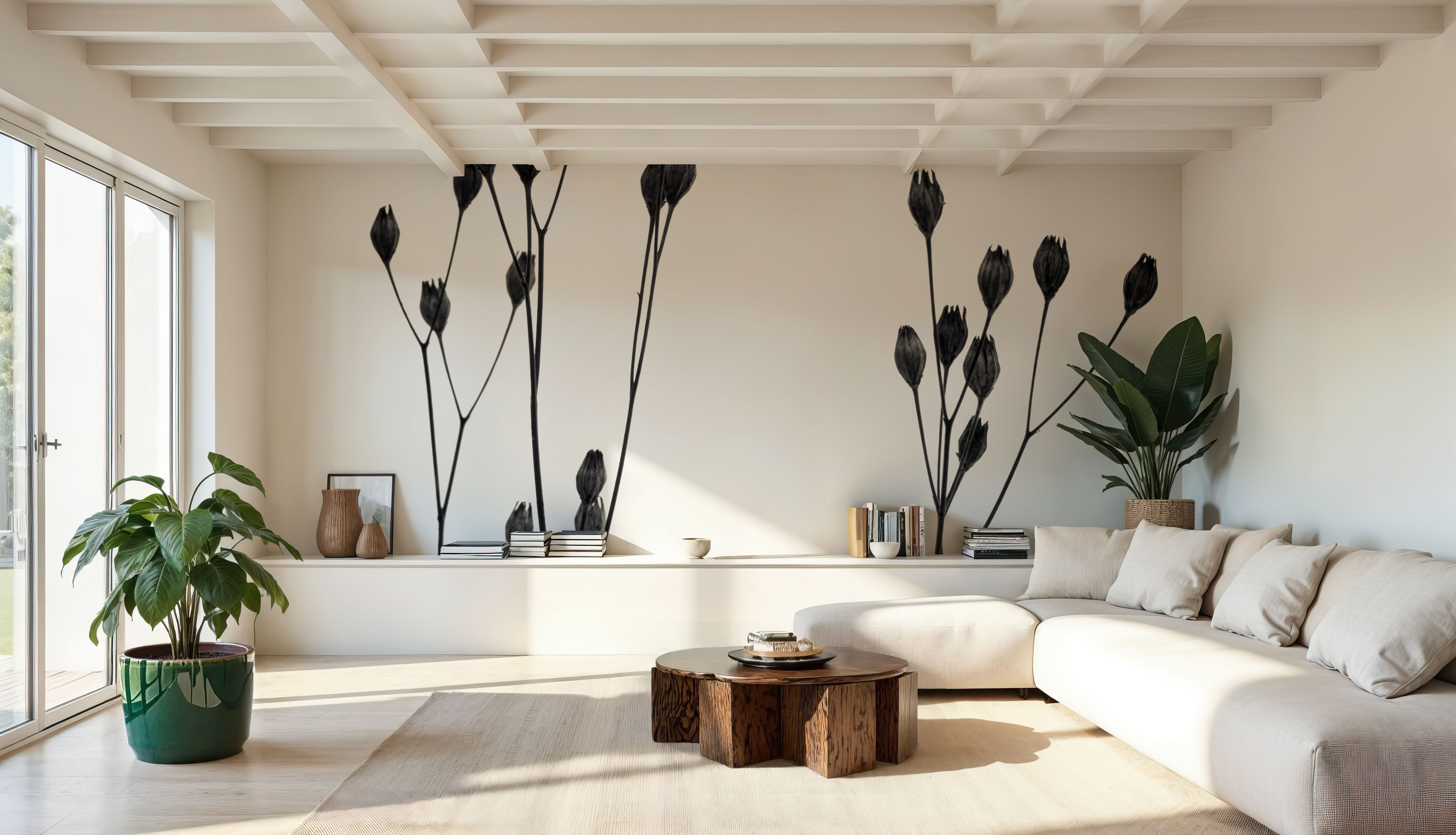 Buds IV, Papel pintado