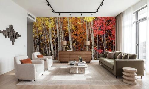 Autumn Aspen Grove