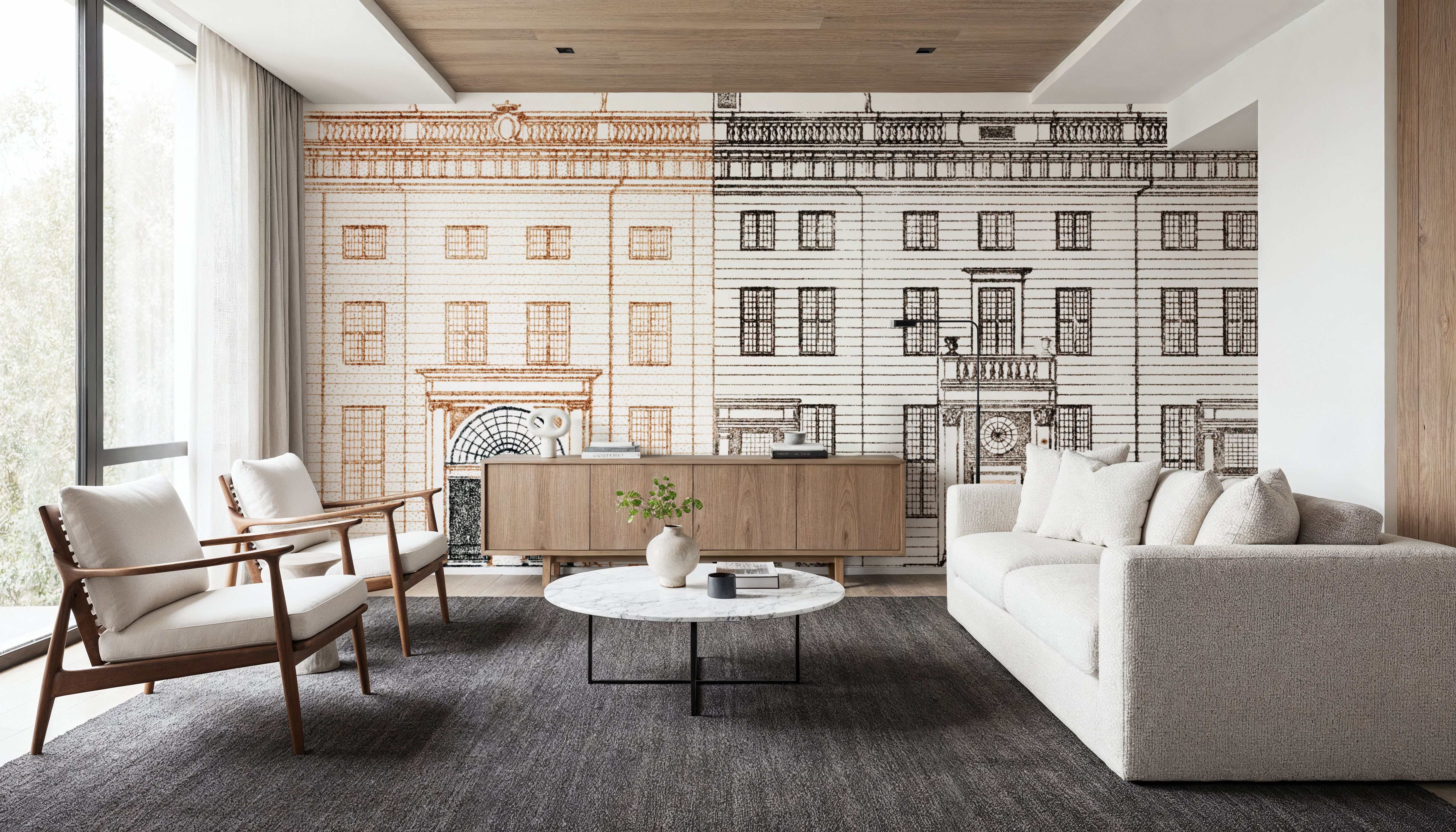 Amsterdam Canal Houses I, Wallpaper