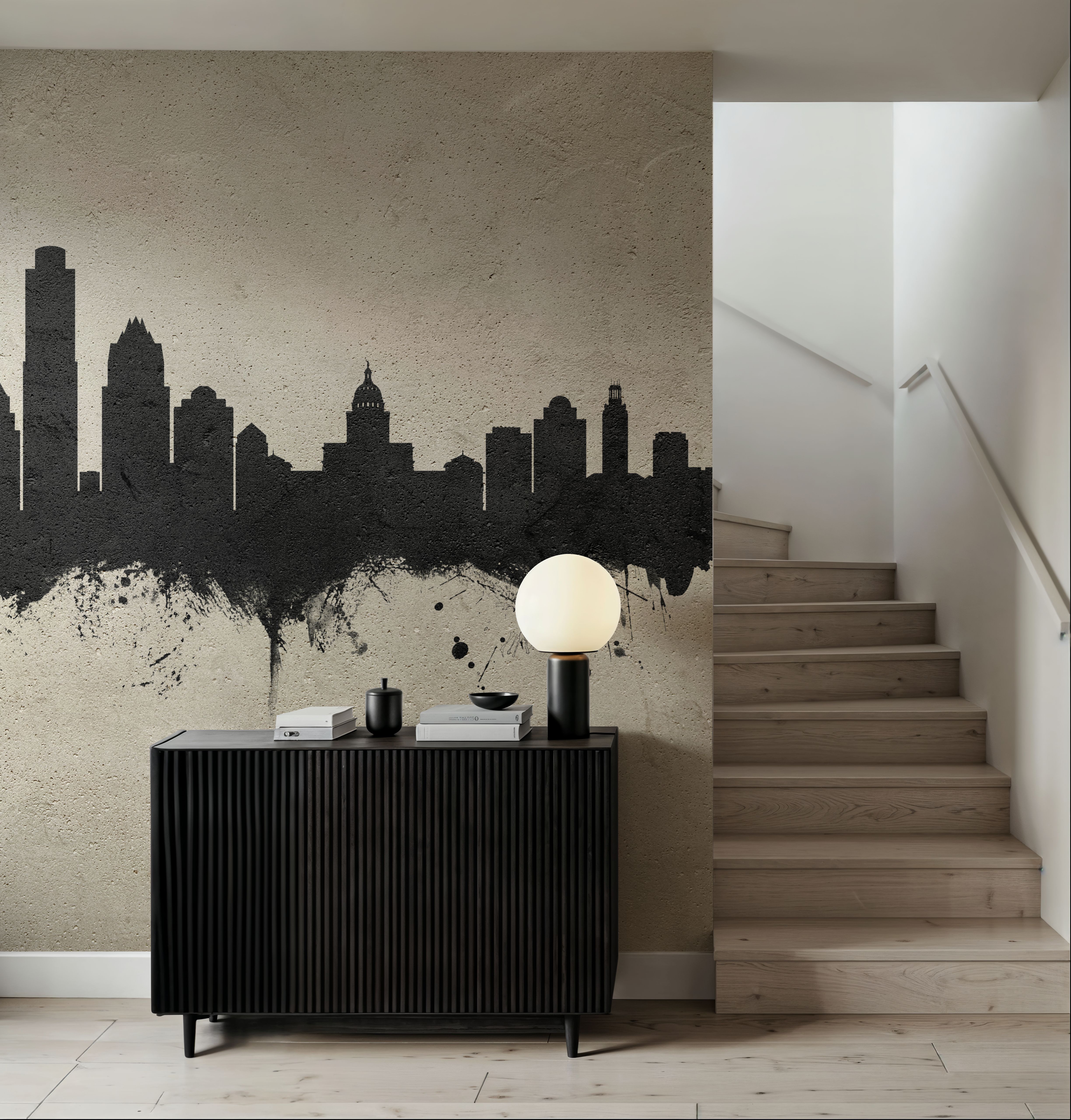 Austin Texas Skyline Concrete