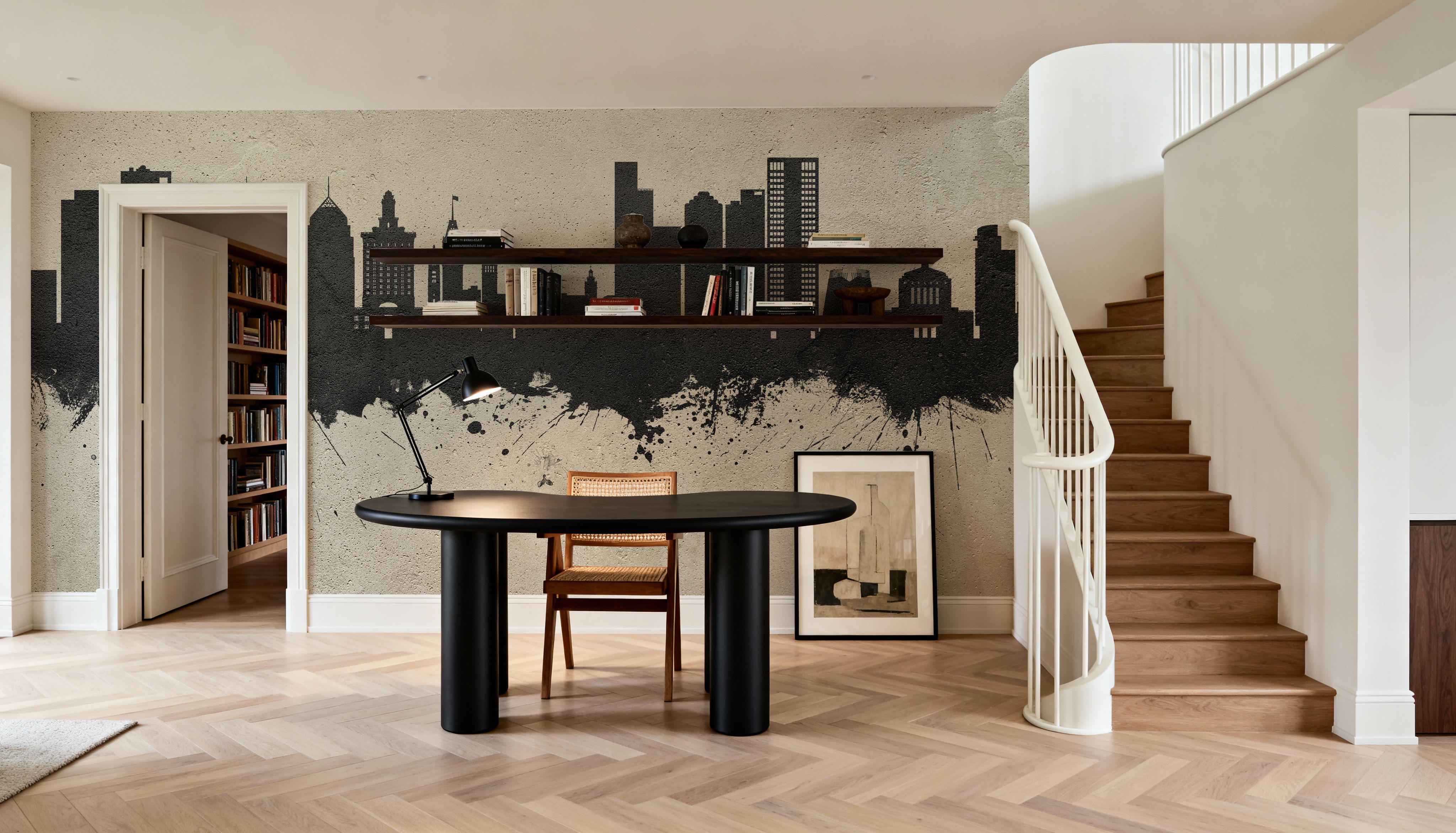 Oakland California Skyline Concrete