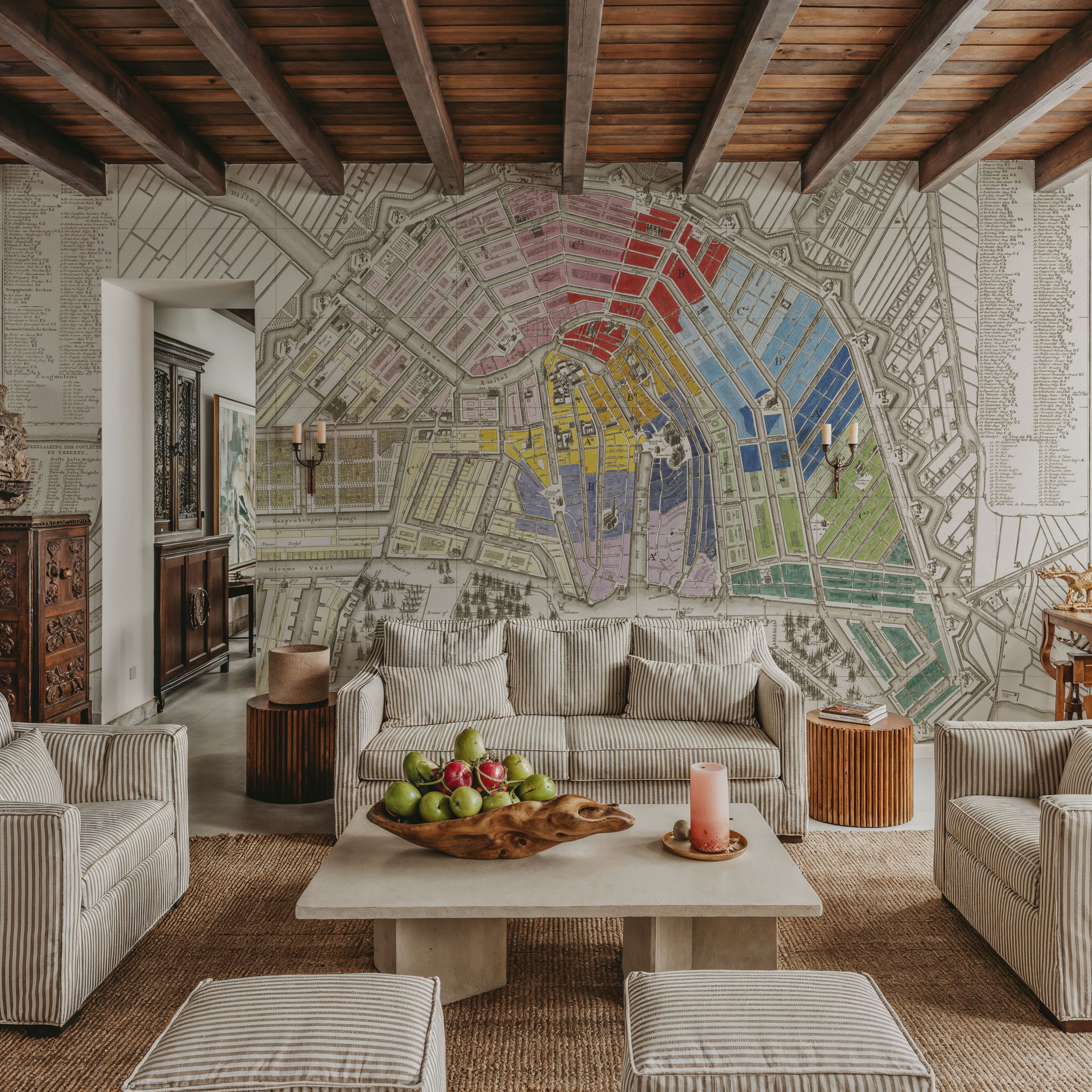 Vintage Amsterdam Map (1795)