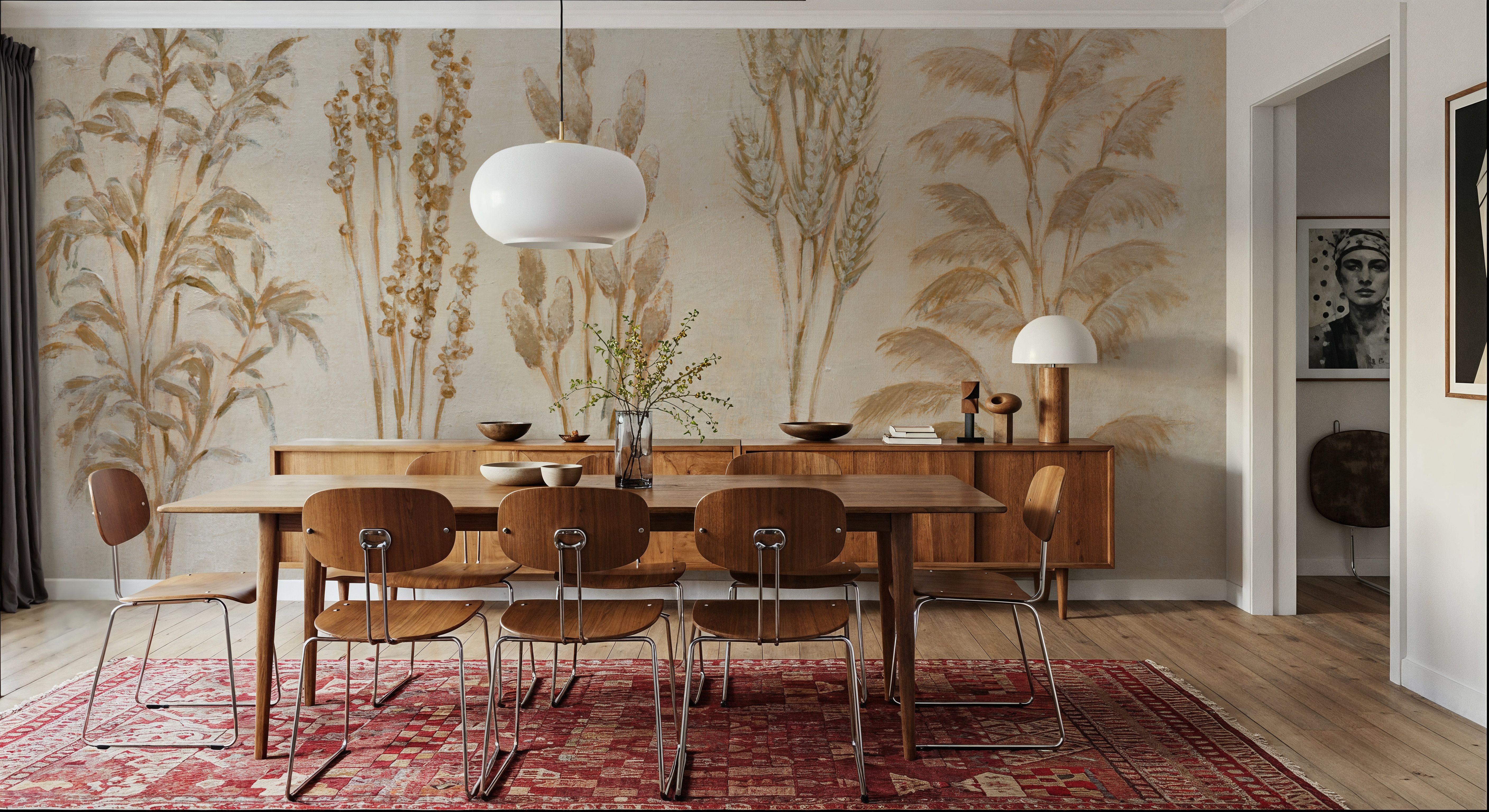 Amber Grains, Wallpaper