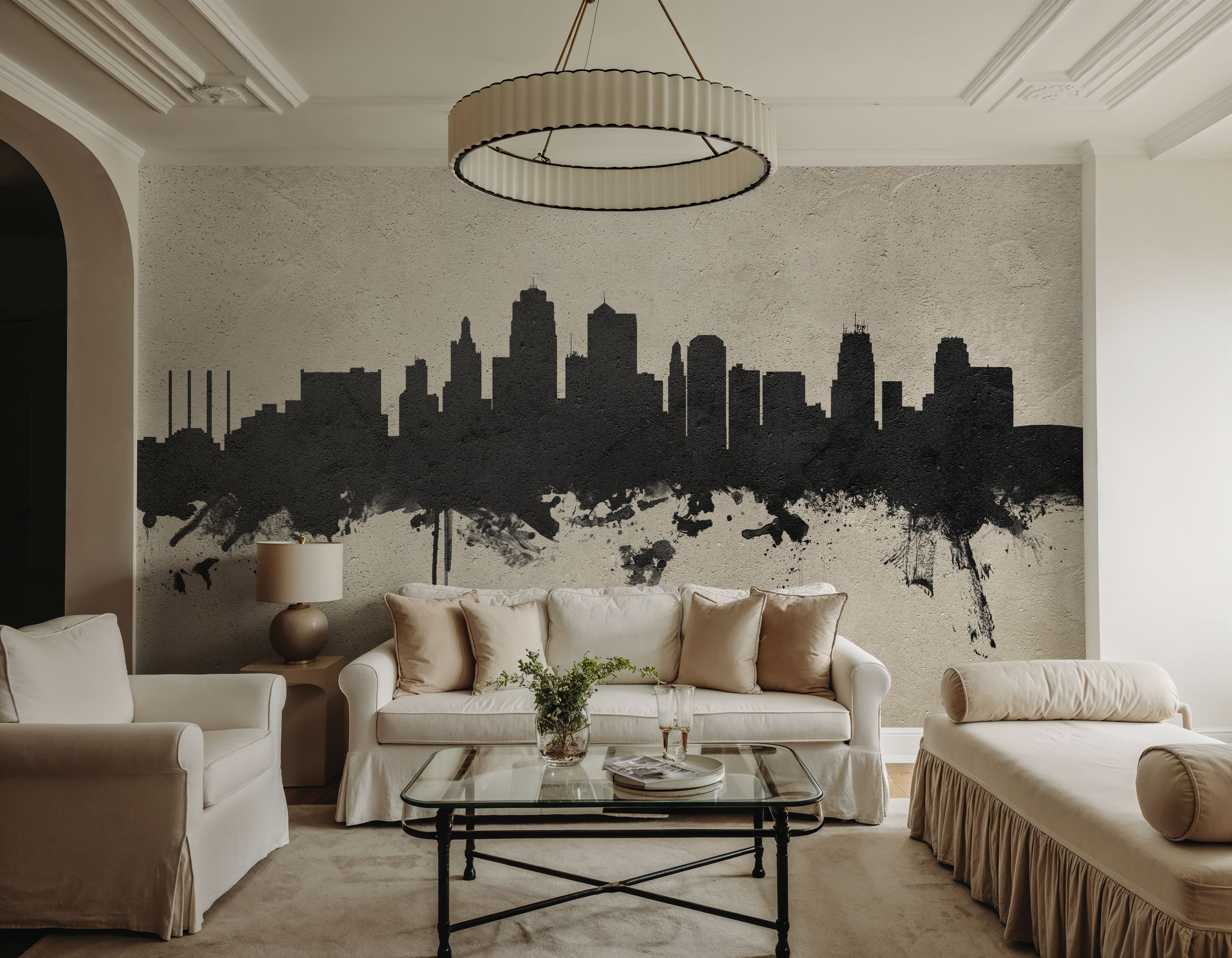 Kansas City Missouri Skyline Concrete