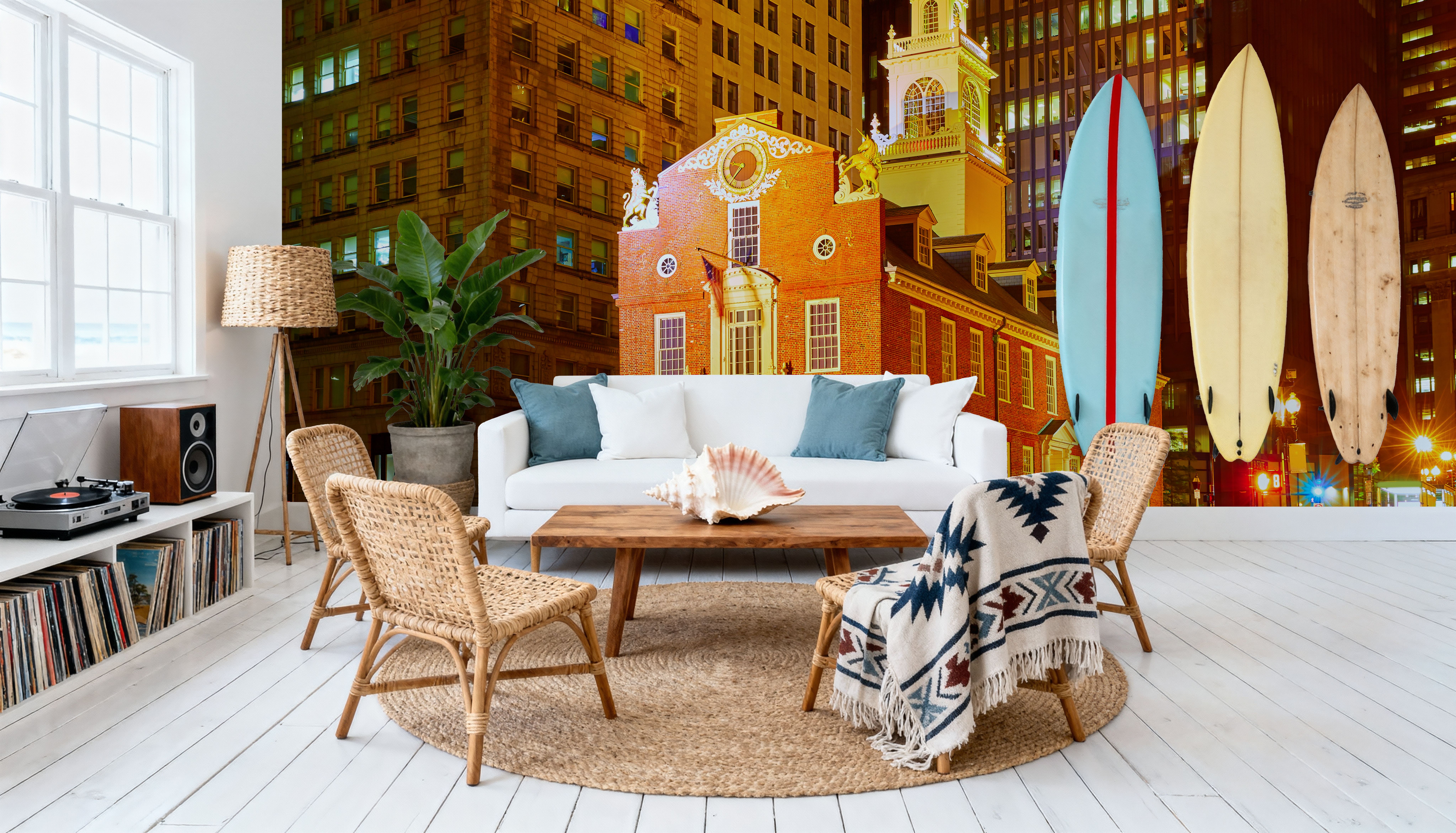 Boston Old State House at Night