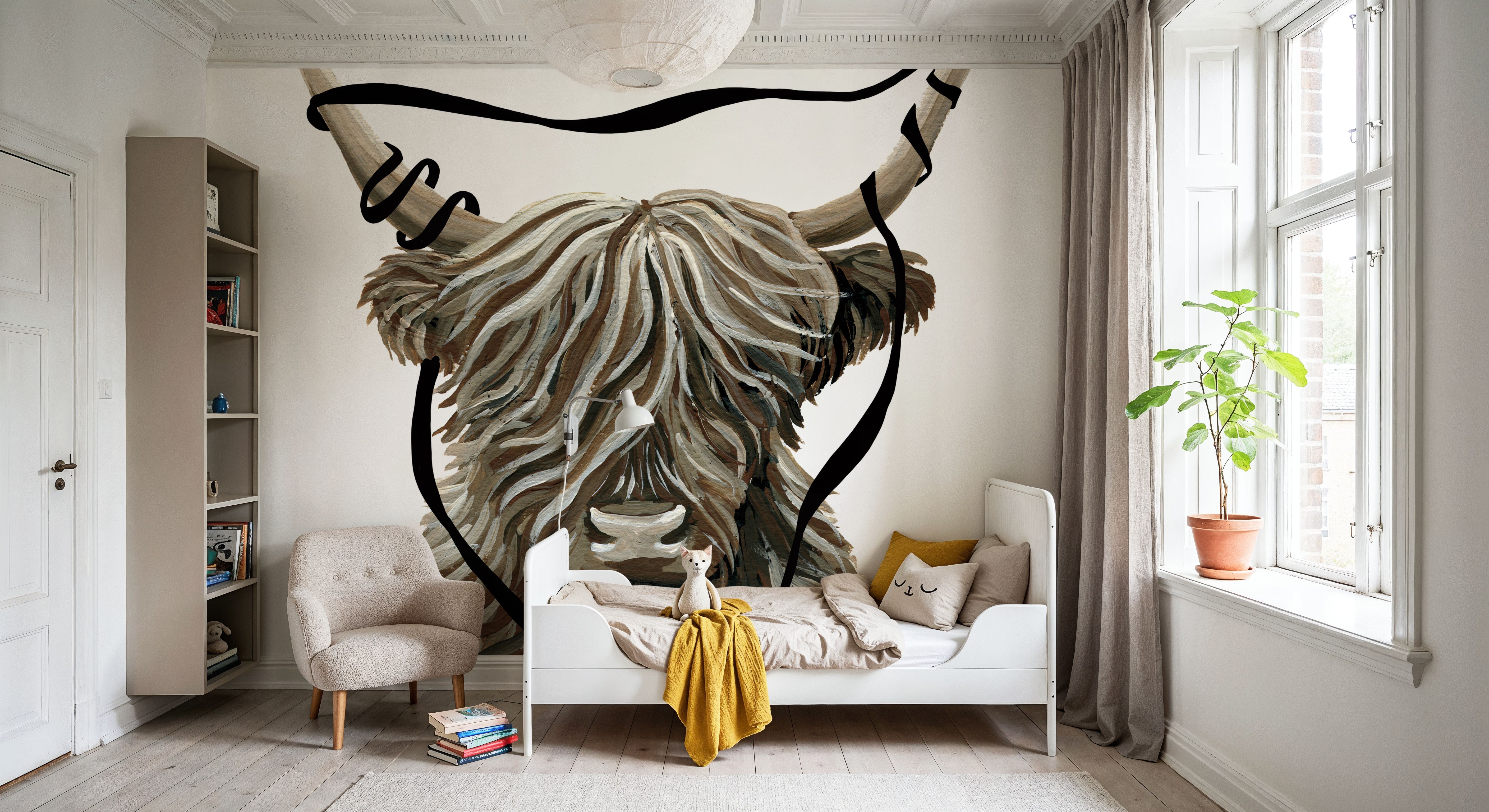 Highland Cassette, Wallpaper