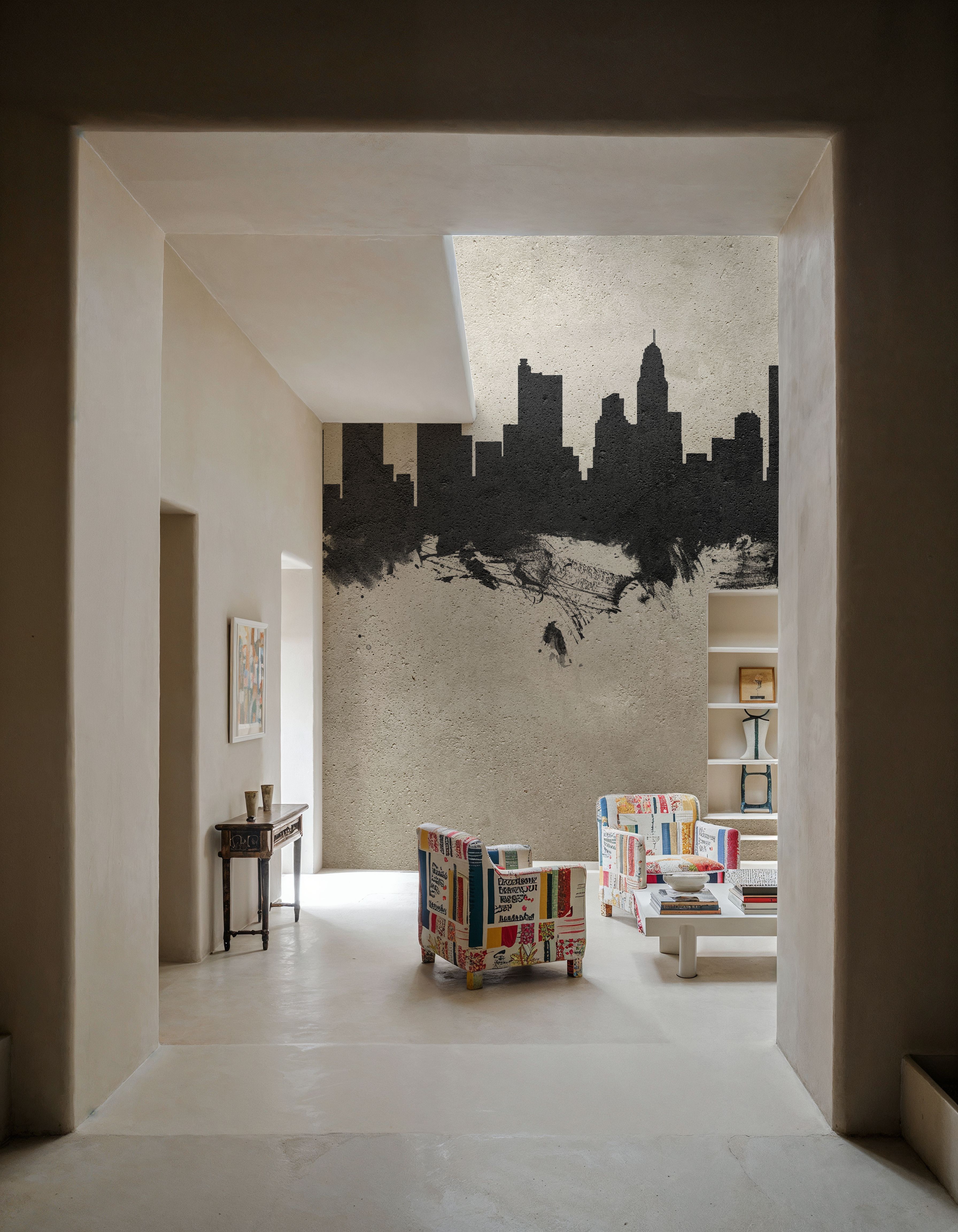 Columbus Ohio Skyline Concrete