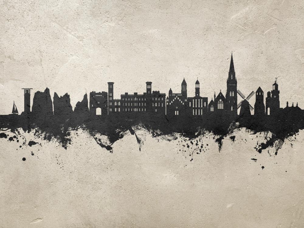 Isle of Wight England Skyline Concrete