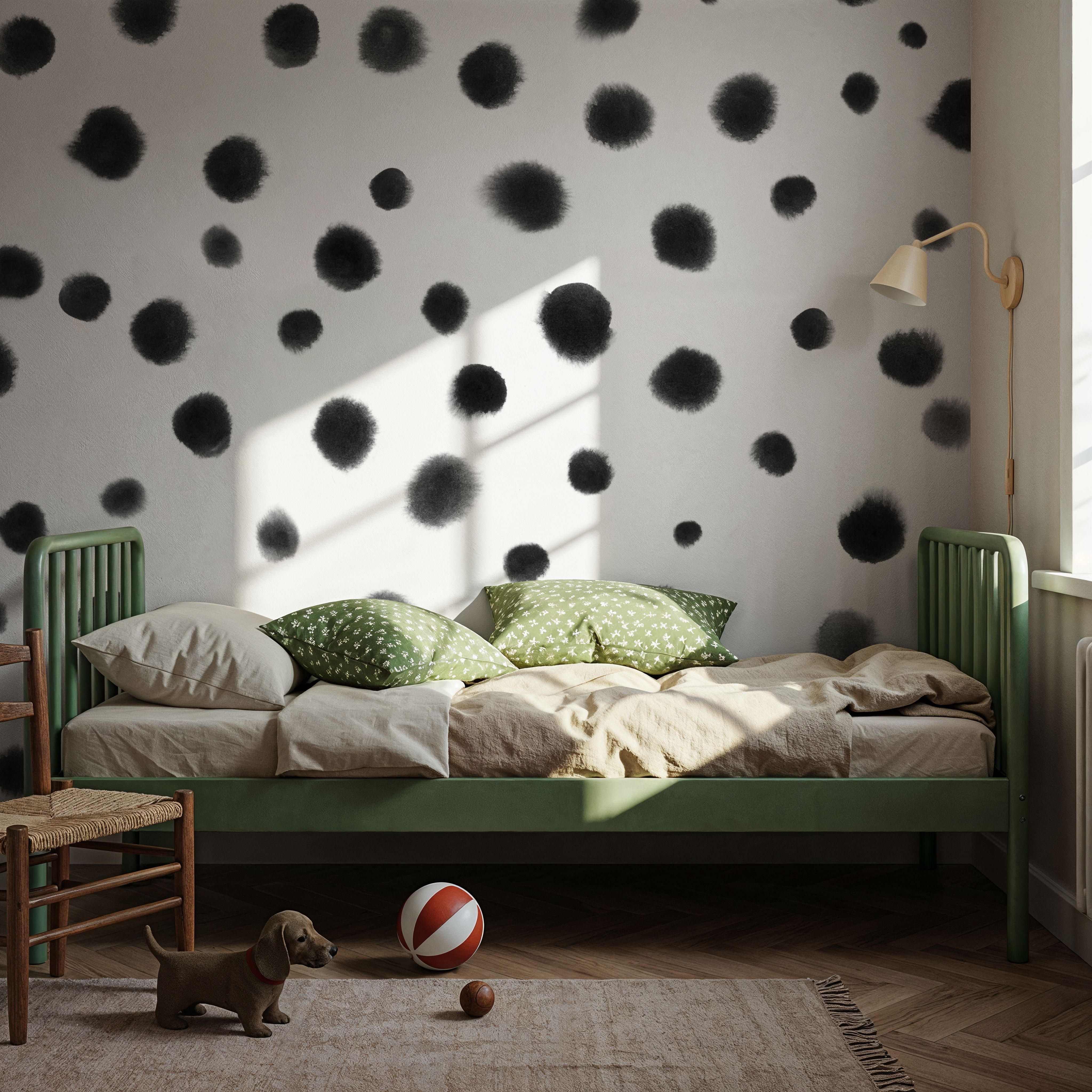 Dalmatian, Black & White