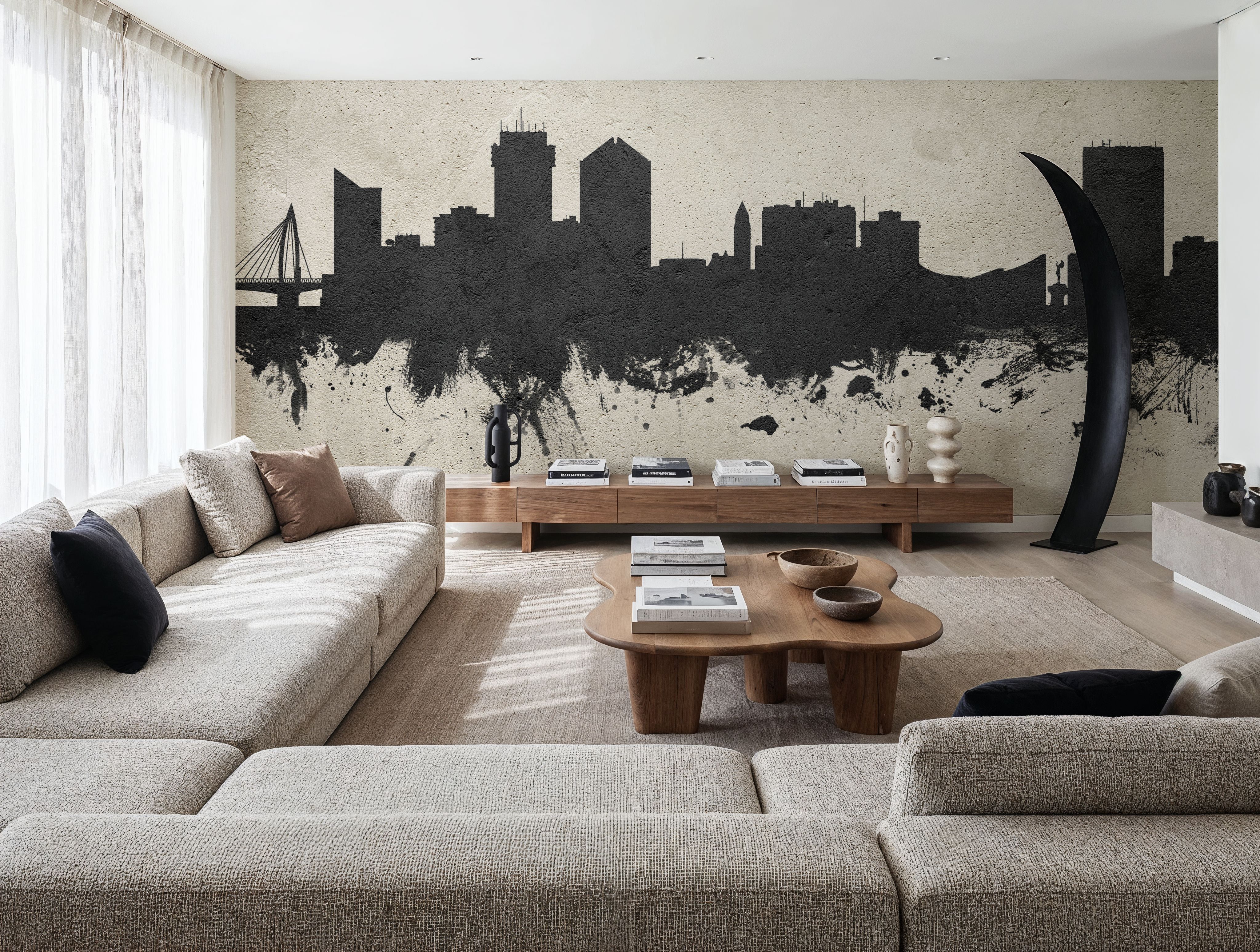 Wichita Kansas Skyline Concrete