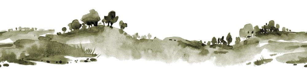 Tranquil Hillside, Olive