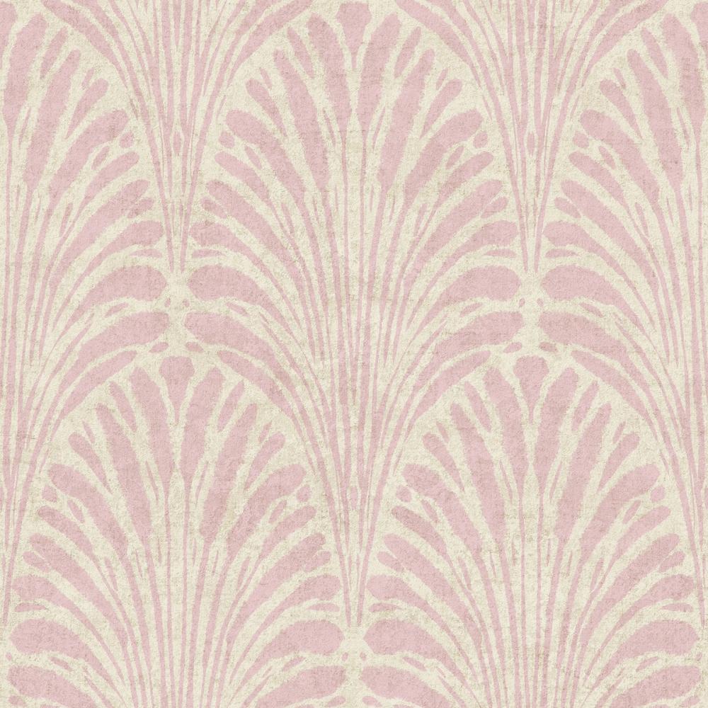 Brushstroke Fan Scallop, Blush