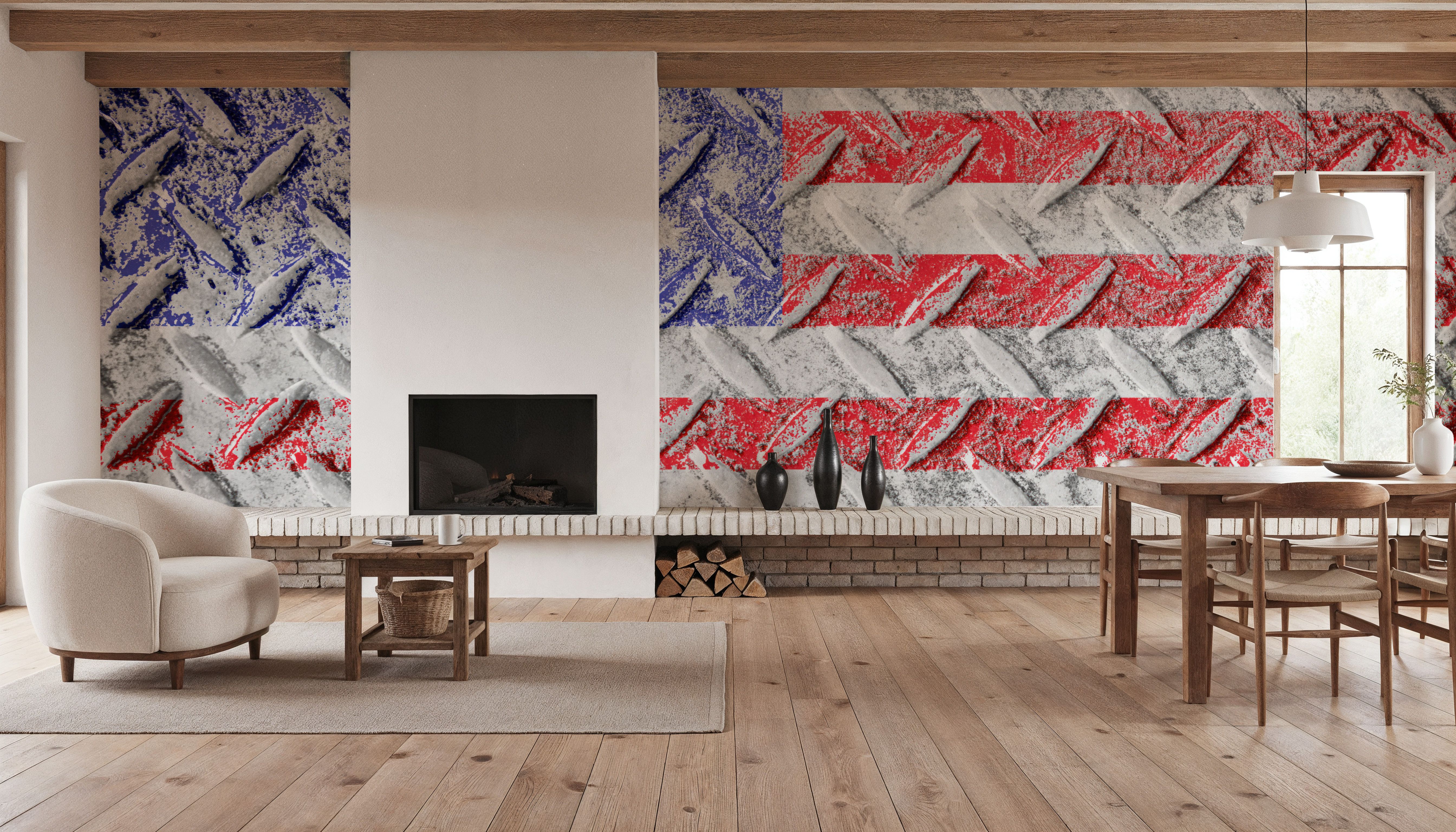 Patriot Plate, Papier peint