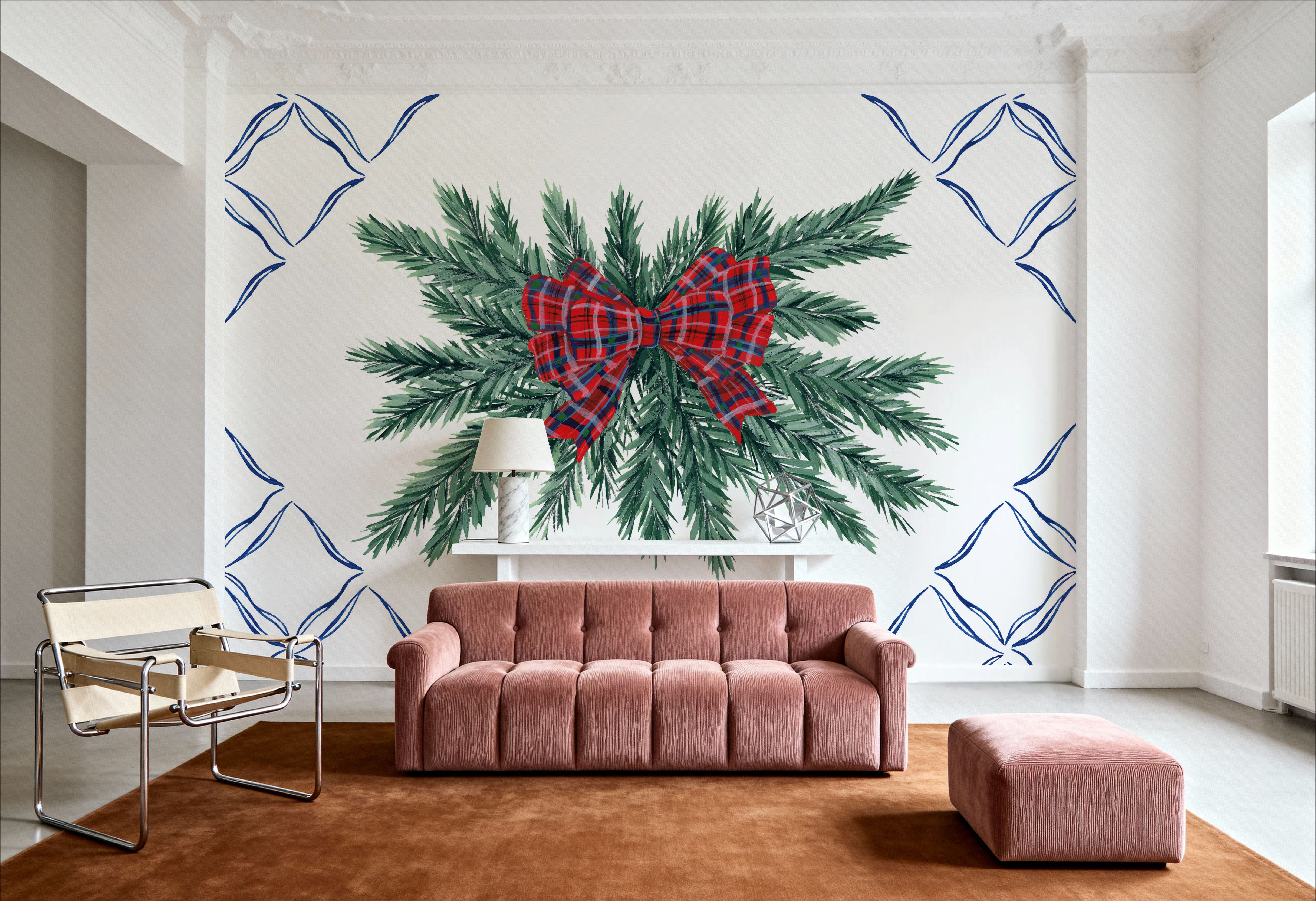 Holiday Tartan and Chinoiserie V