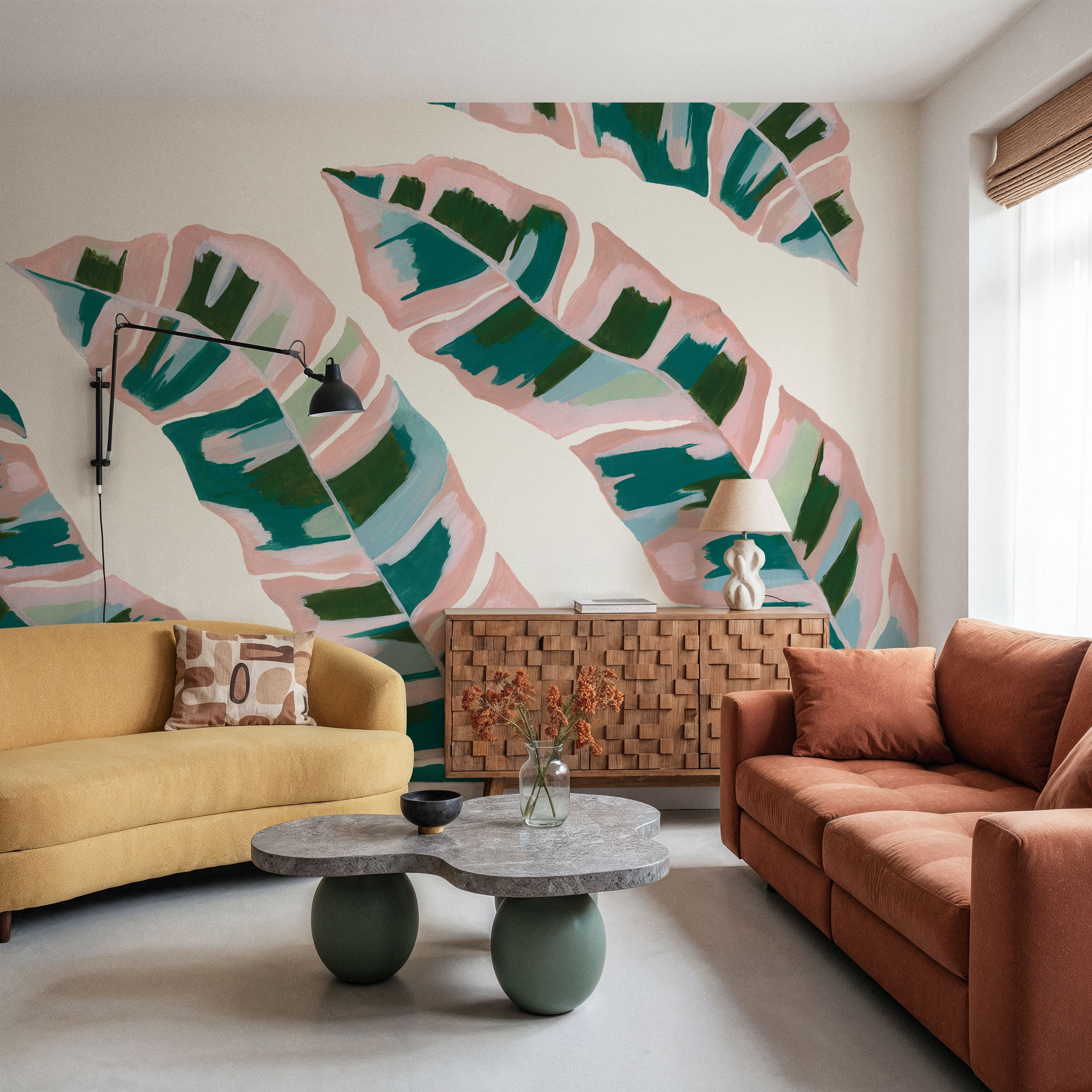 Tropical Banana Leaves