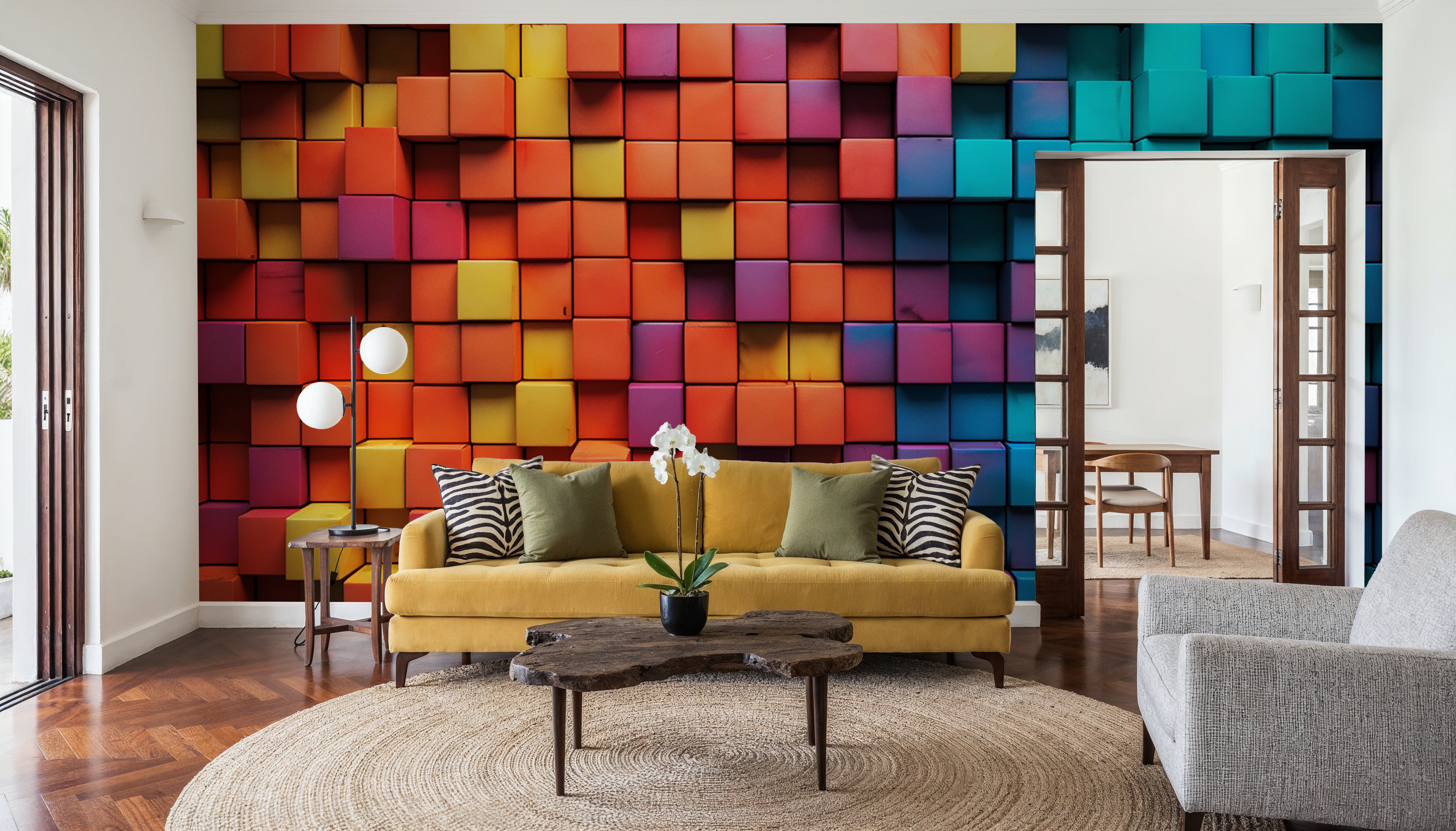 The Impossible Game, Papel pintado