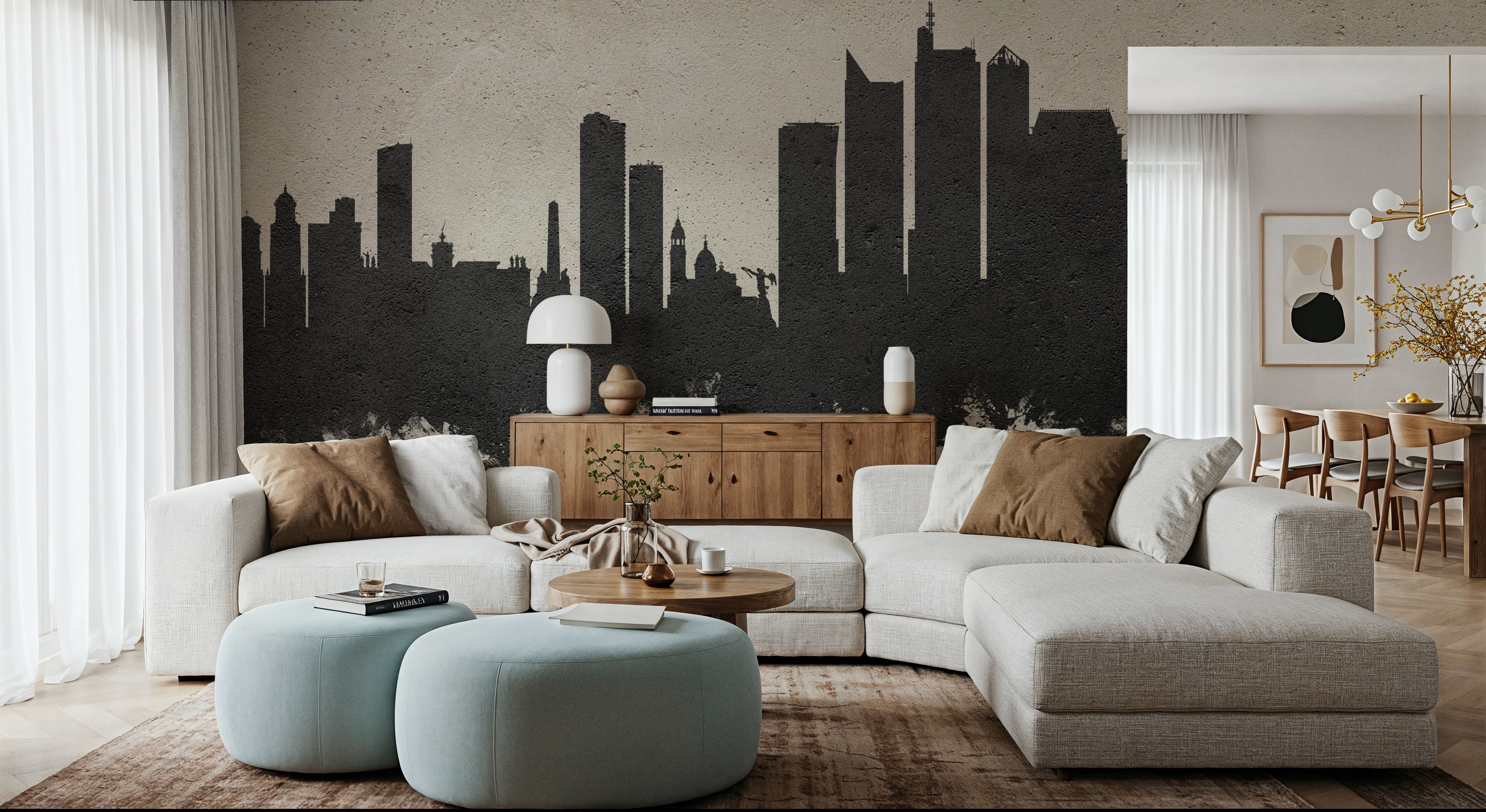 Manila Philippines Skyline Concrete, Wallpaper