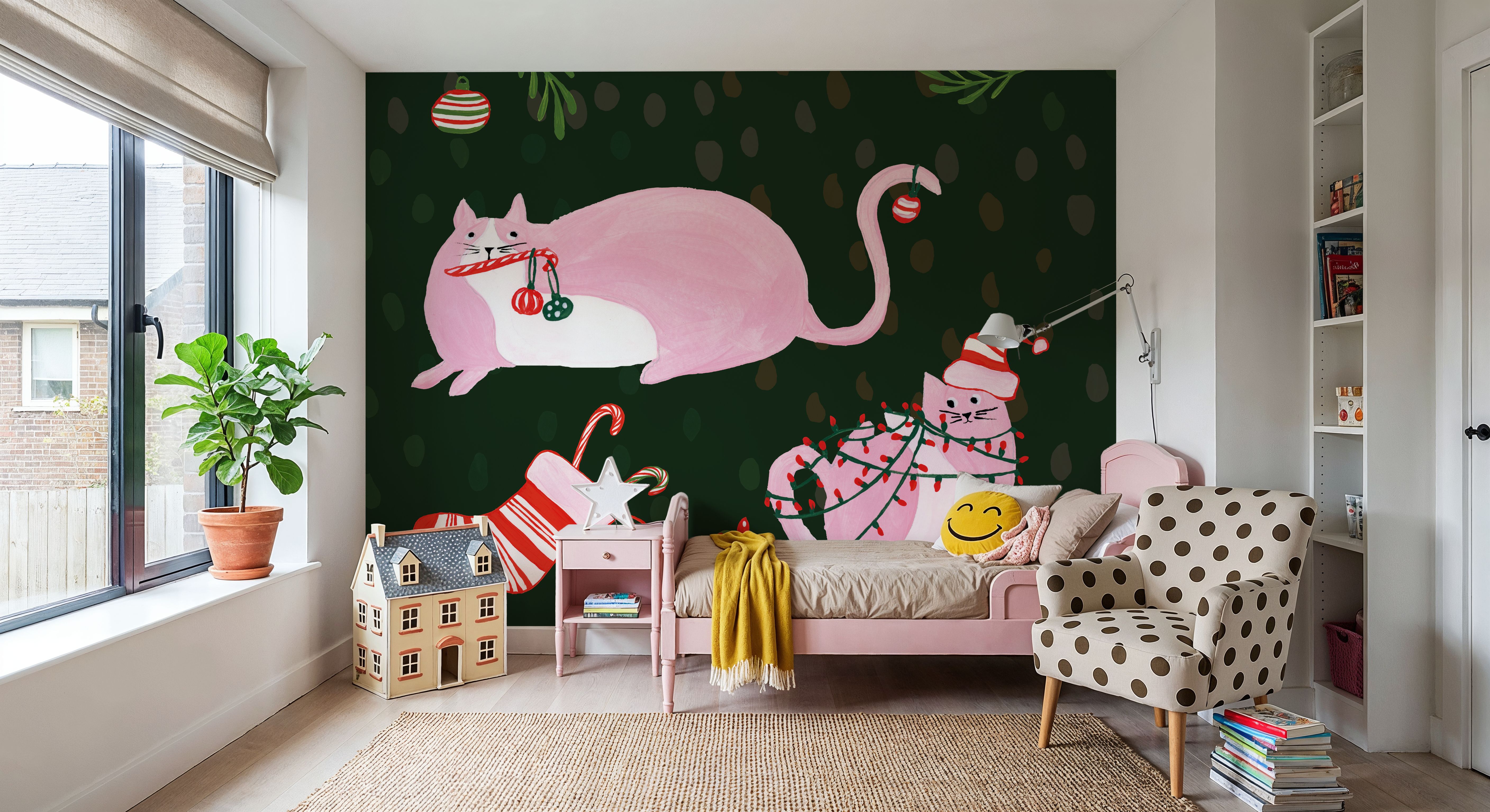 Mischief Kitty Christmas V