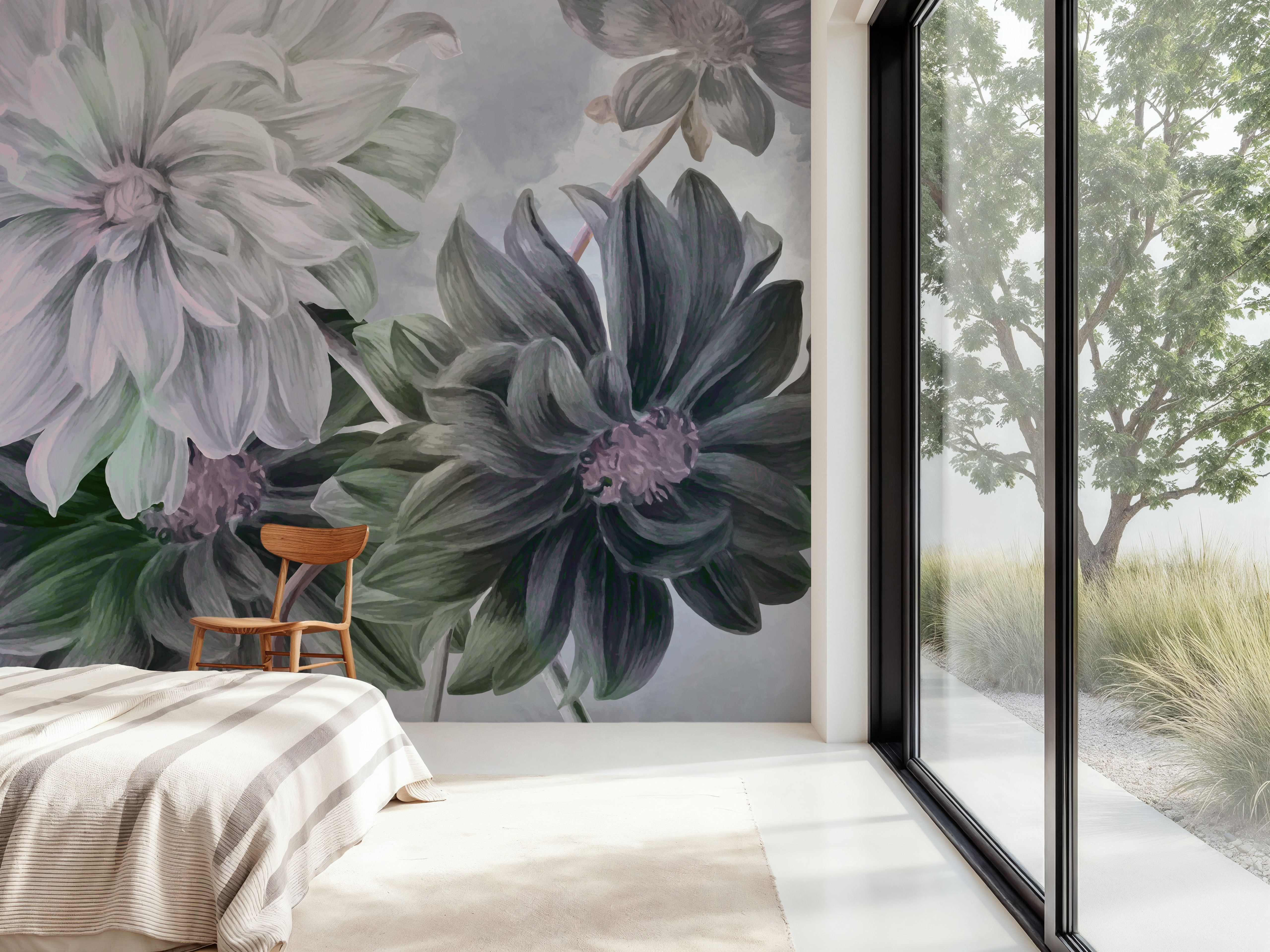 Focus on the Dahlia Green