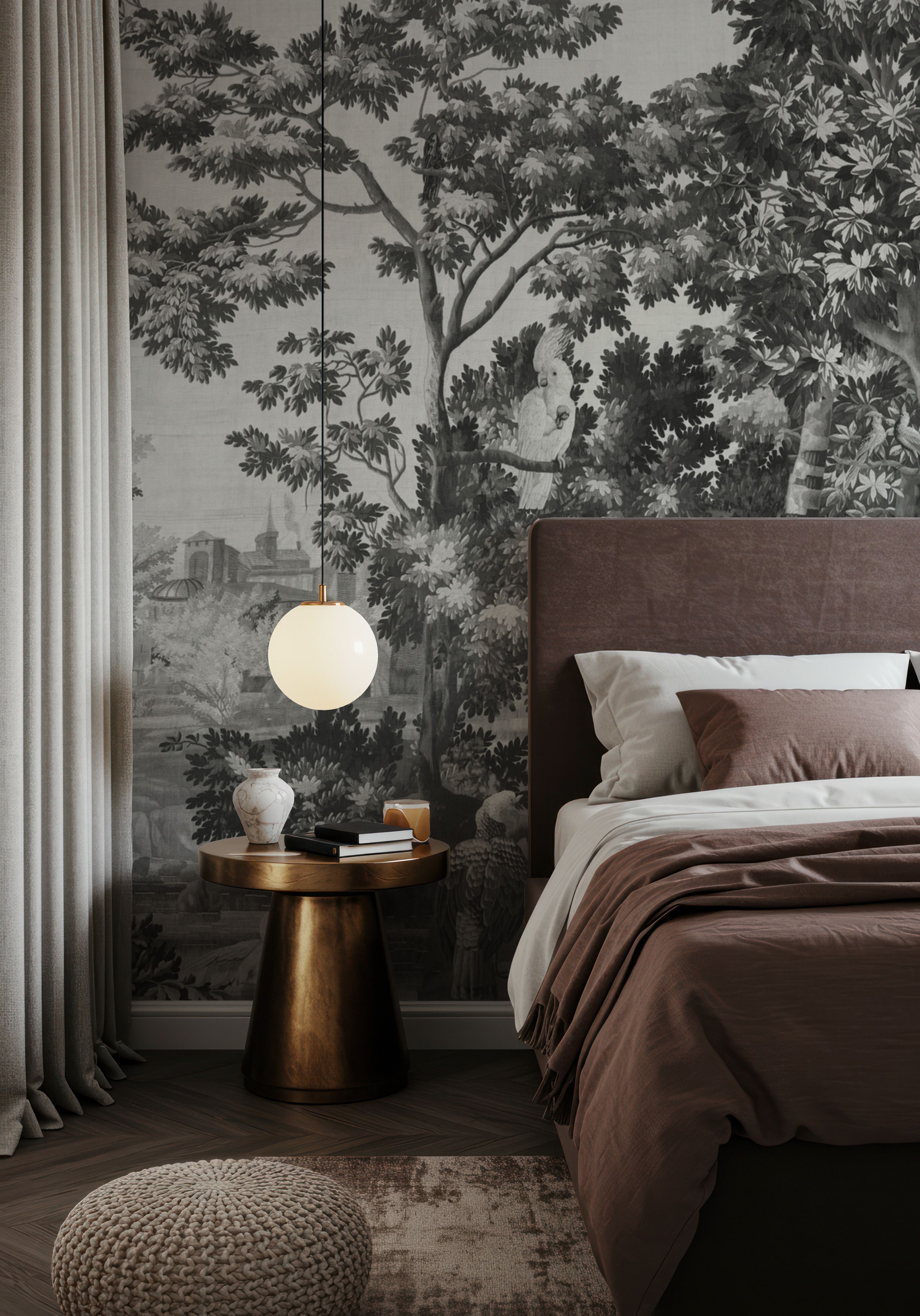 Enchanted Grove Tapestry, Stone