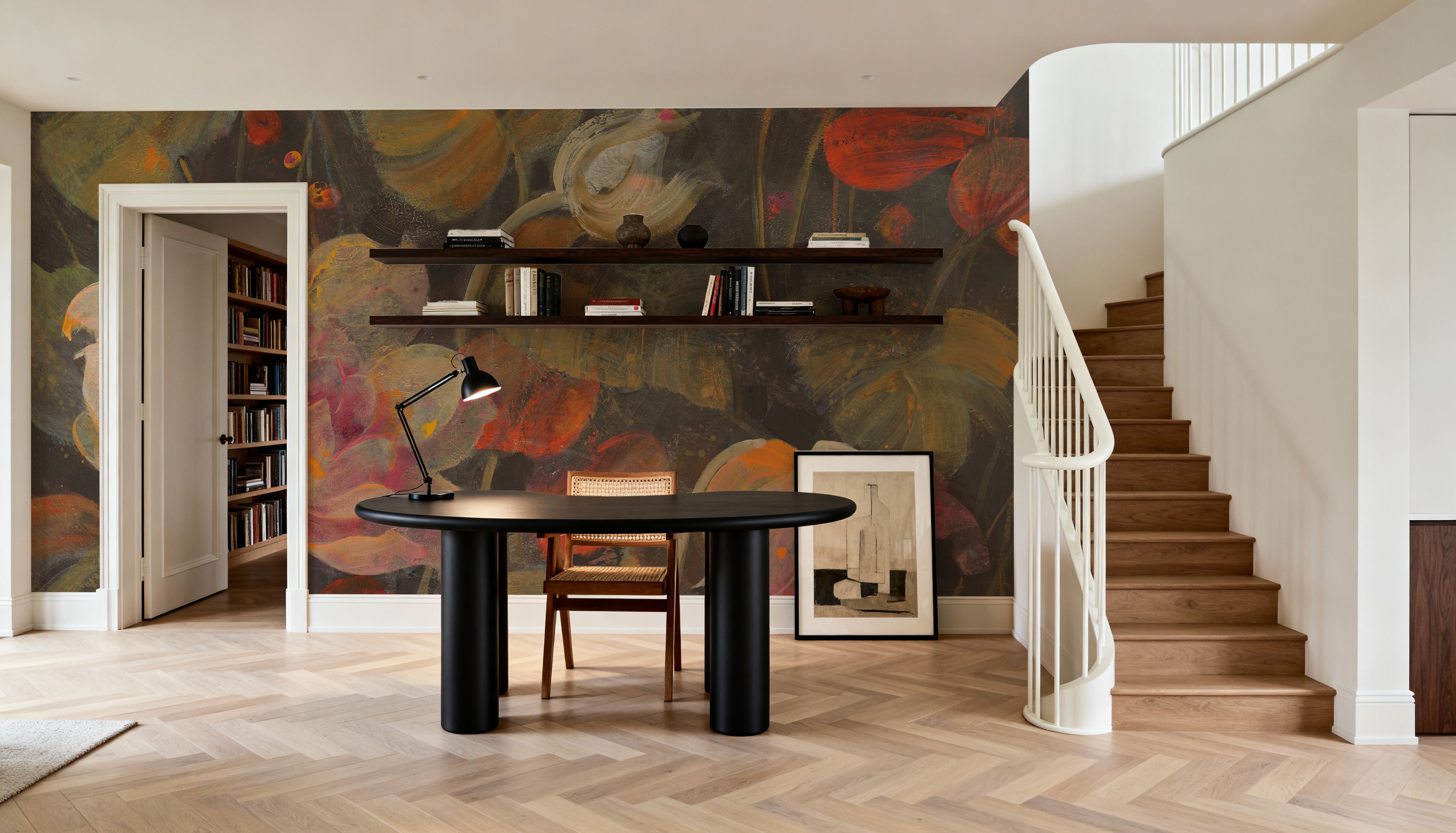 Night Garden, Papel de parede